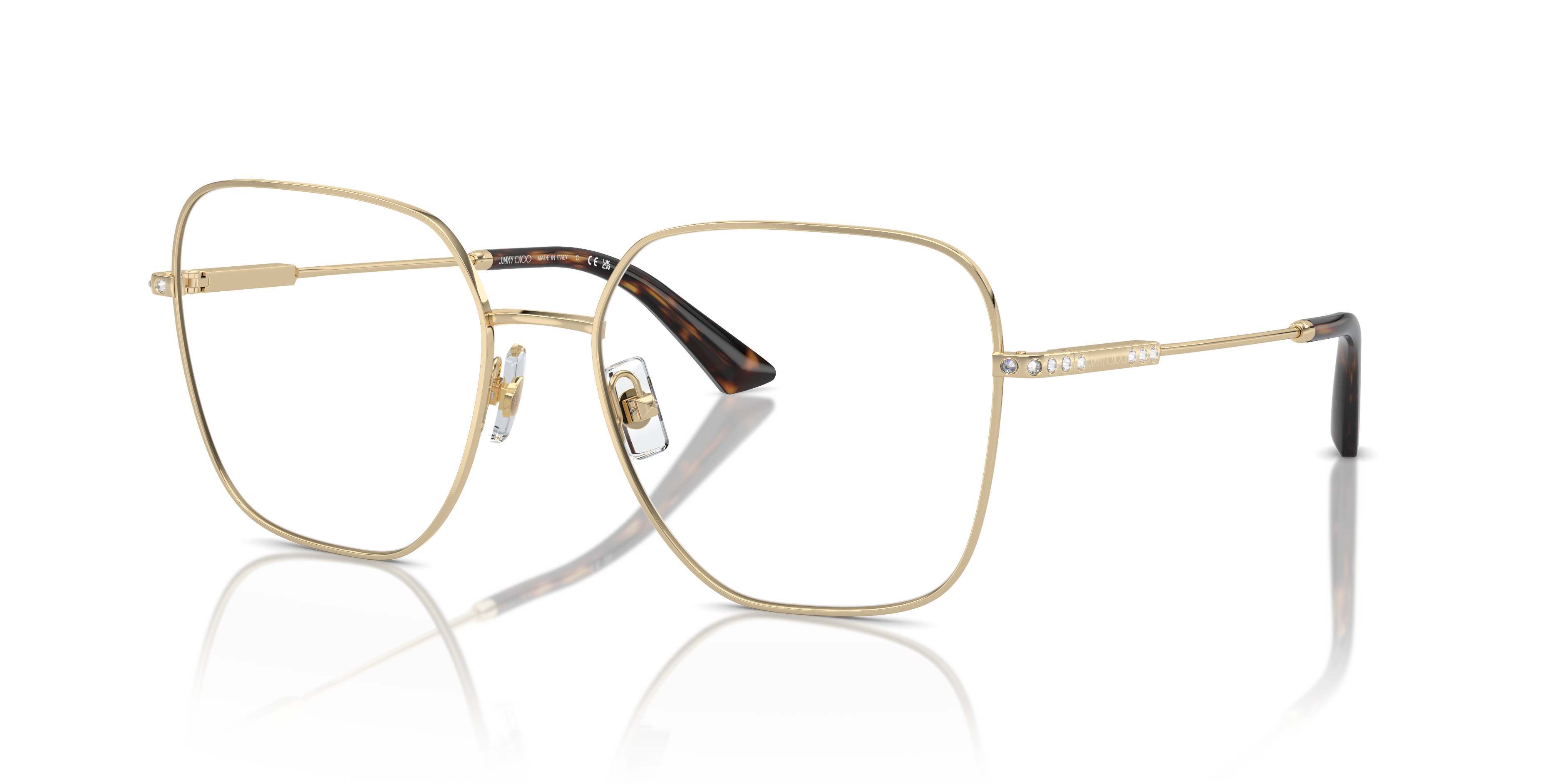 Occhiali da Vista Donna Jimmy Choo 0JC2001B Pale Gold | Eleganza Chic