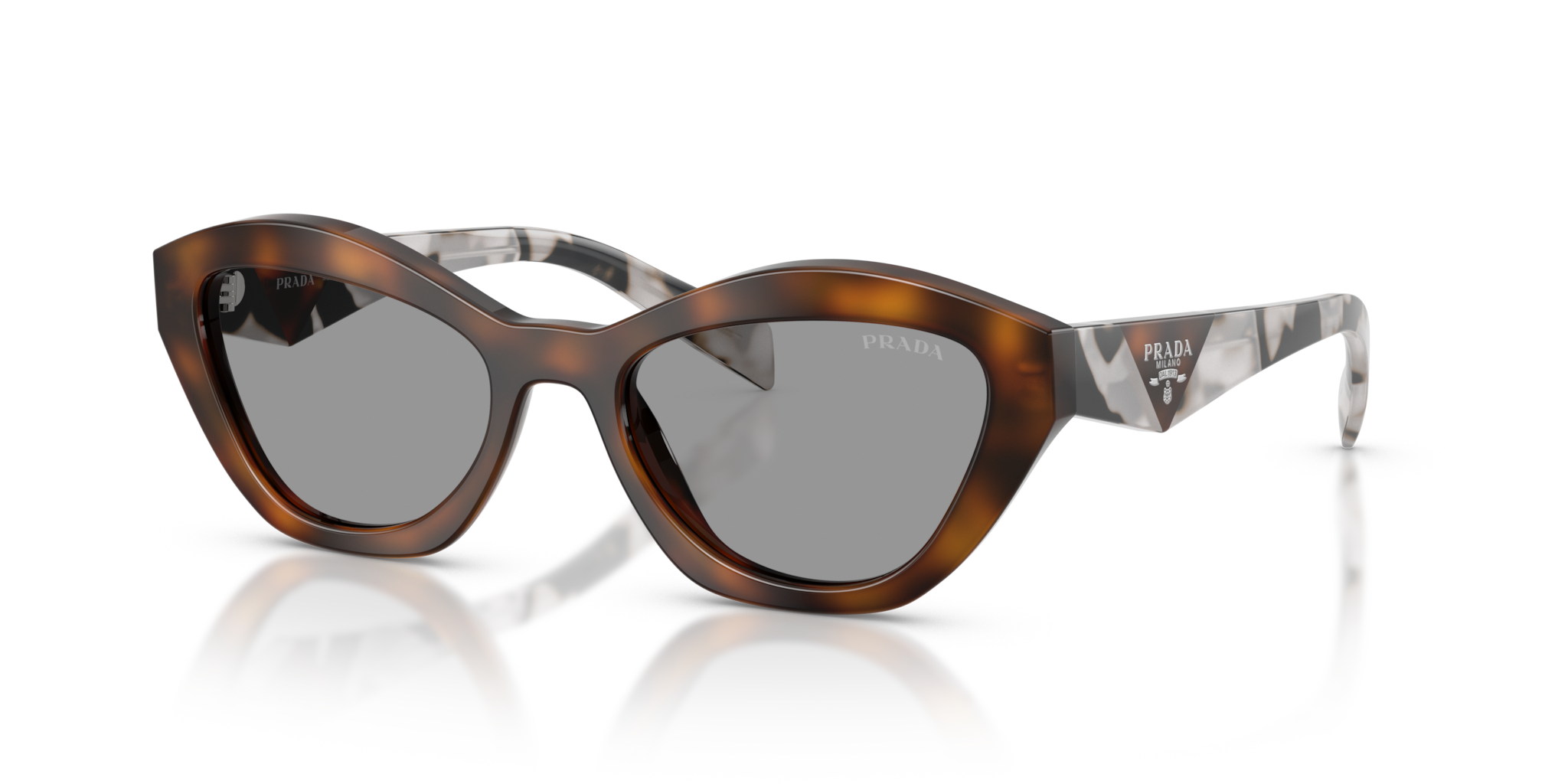 Prada Occhiali da Sole Donna PR A02S - Colore Juniper Tortoise