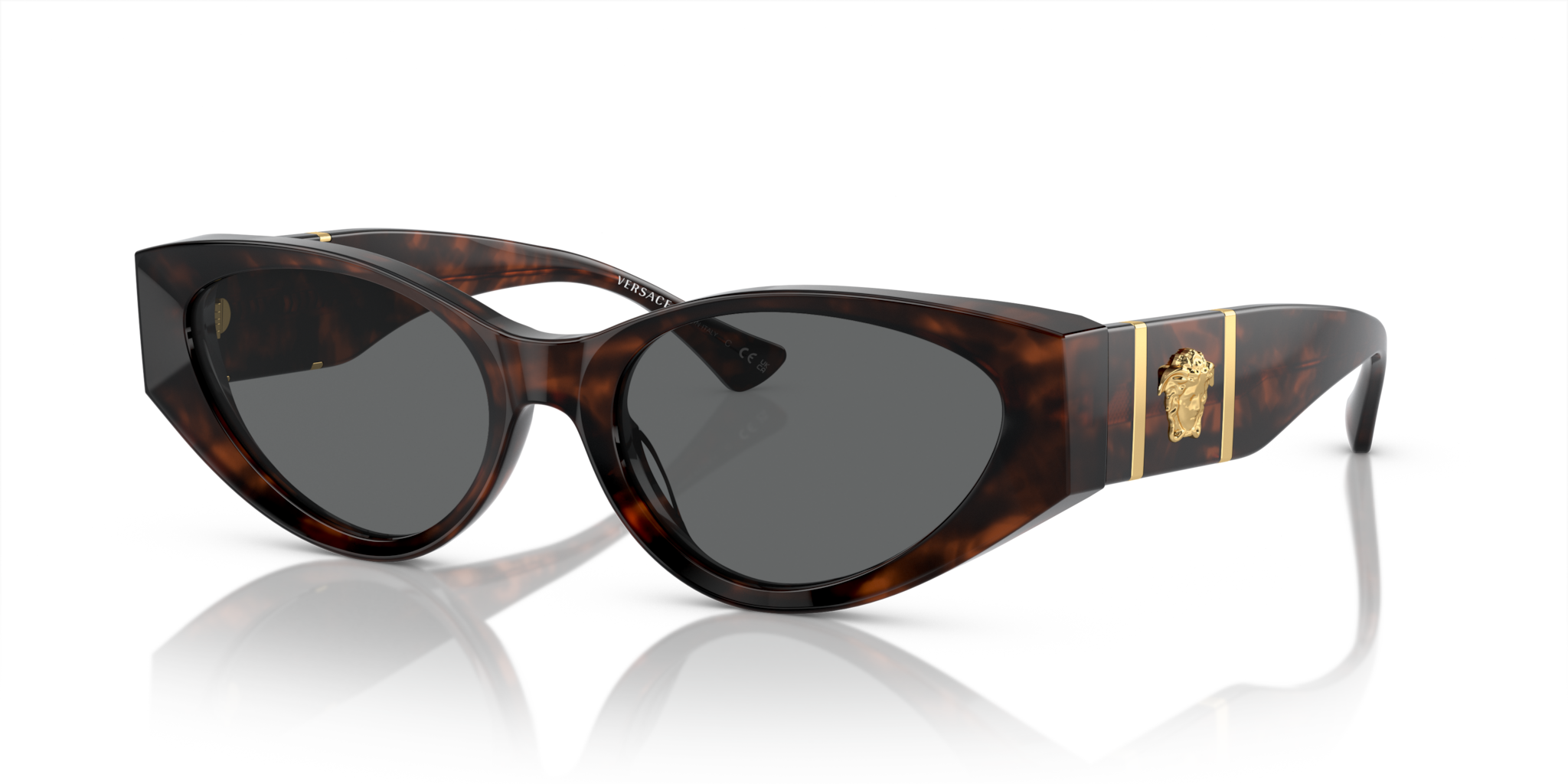 Occhiali da Sole Versace Havana Donna VE4454 | Stile Iconico
