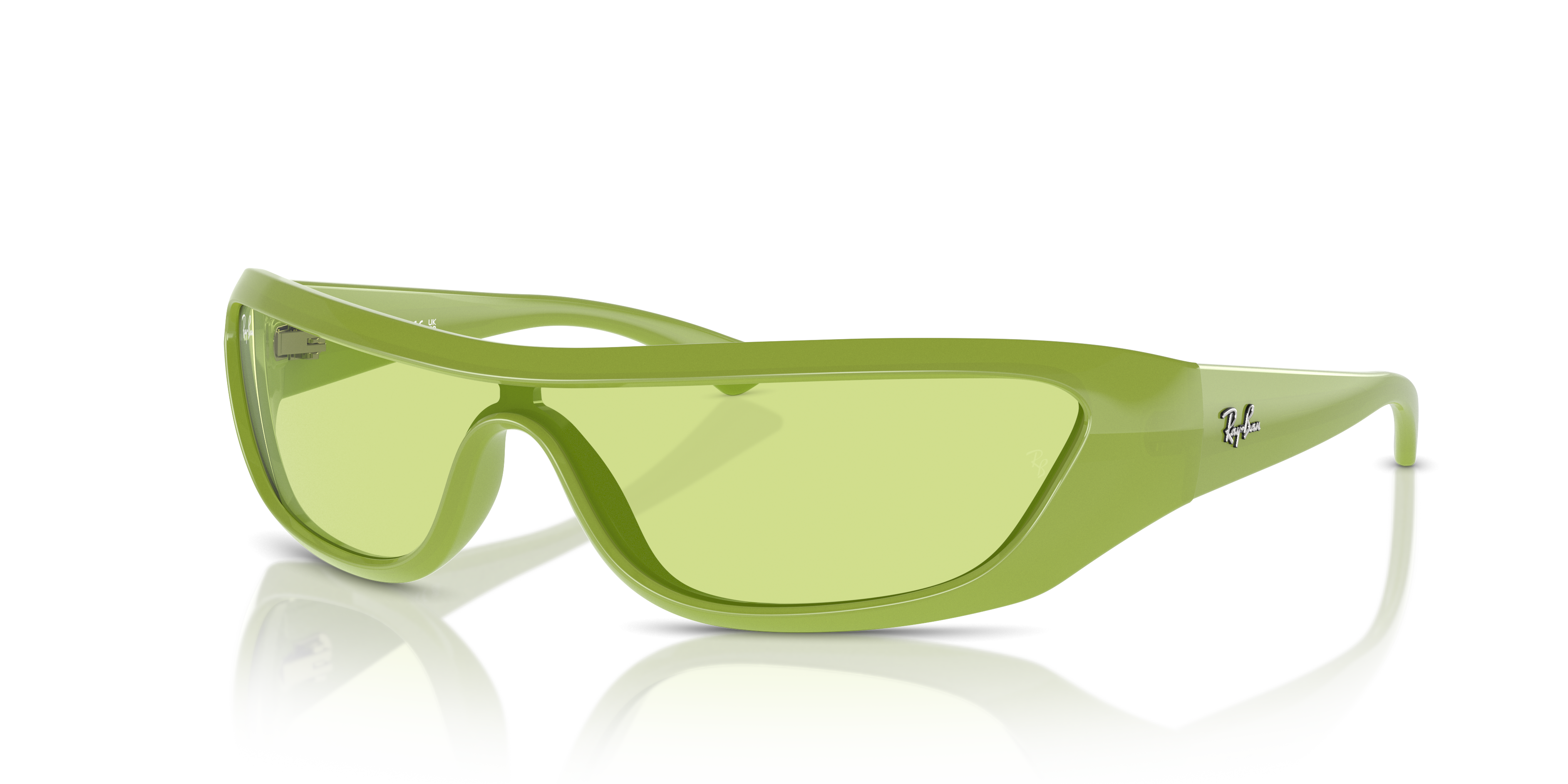 Occhiali da sole Ray-Ban Xan verdi 0RB4431 Apple Green - Unisex