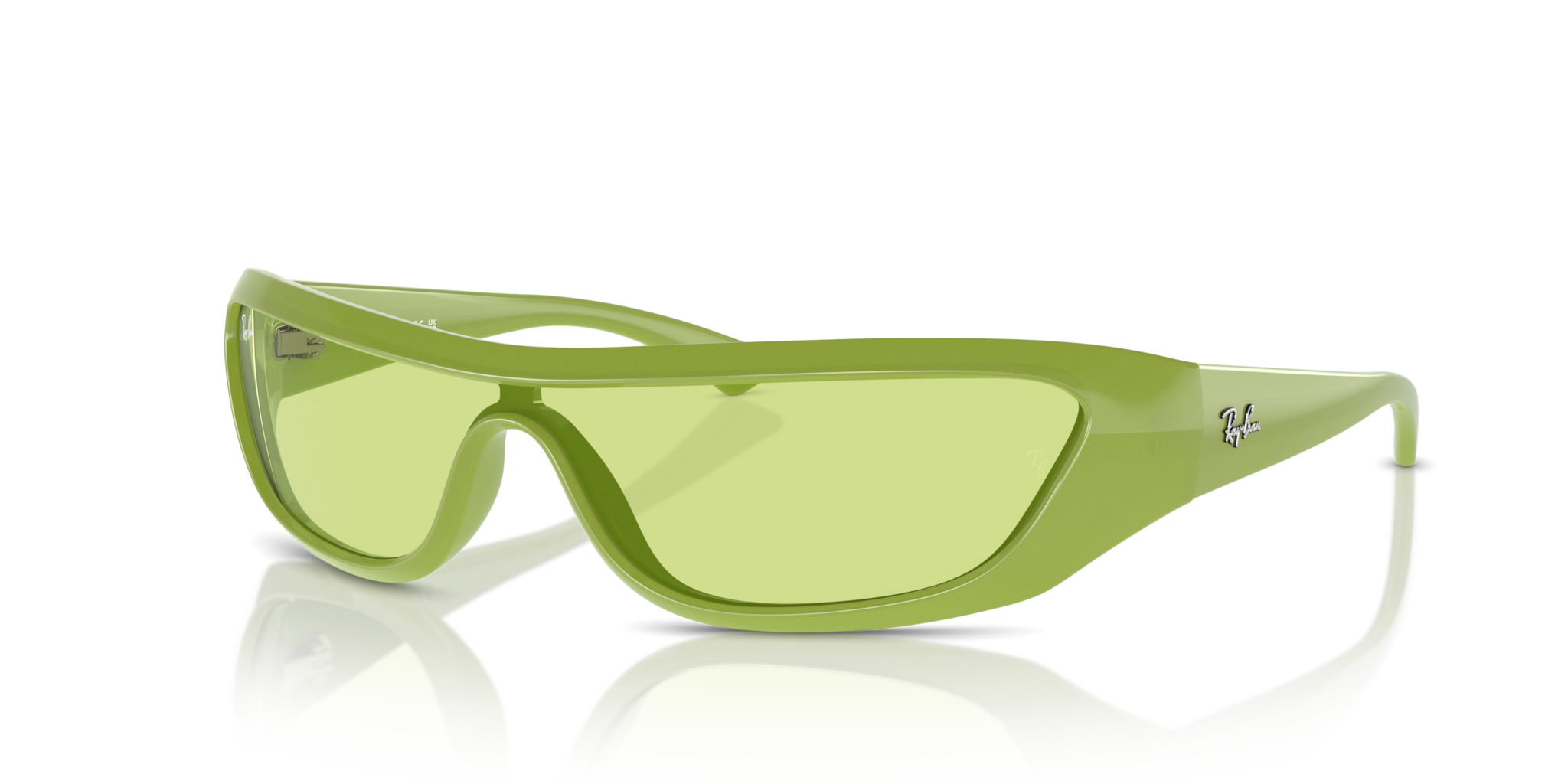 Occhiali da sole Ray-Ban Xan verdi 0RB4431 Apple Green - Unisex
