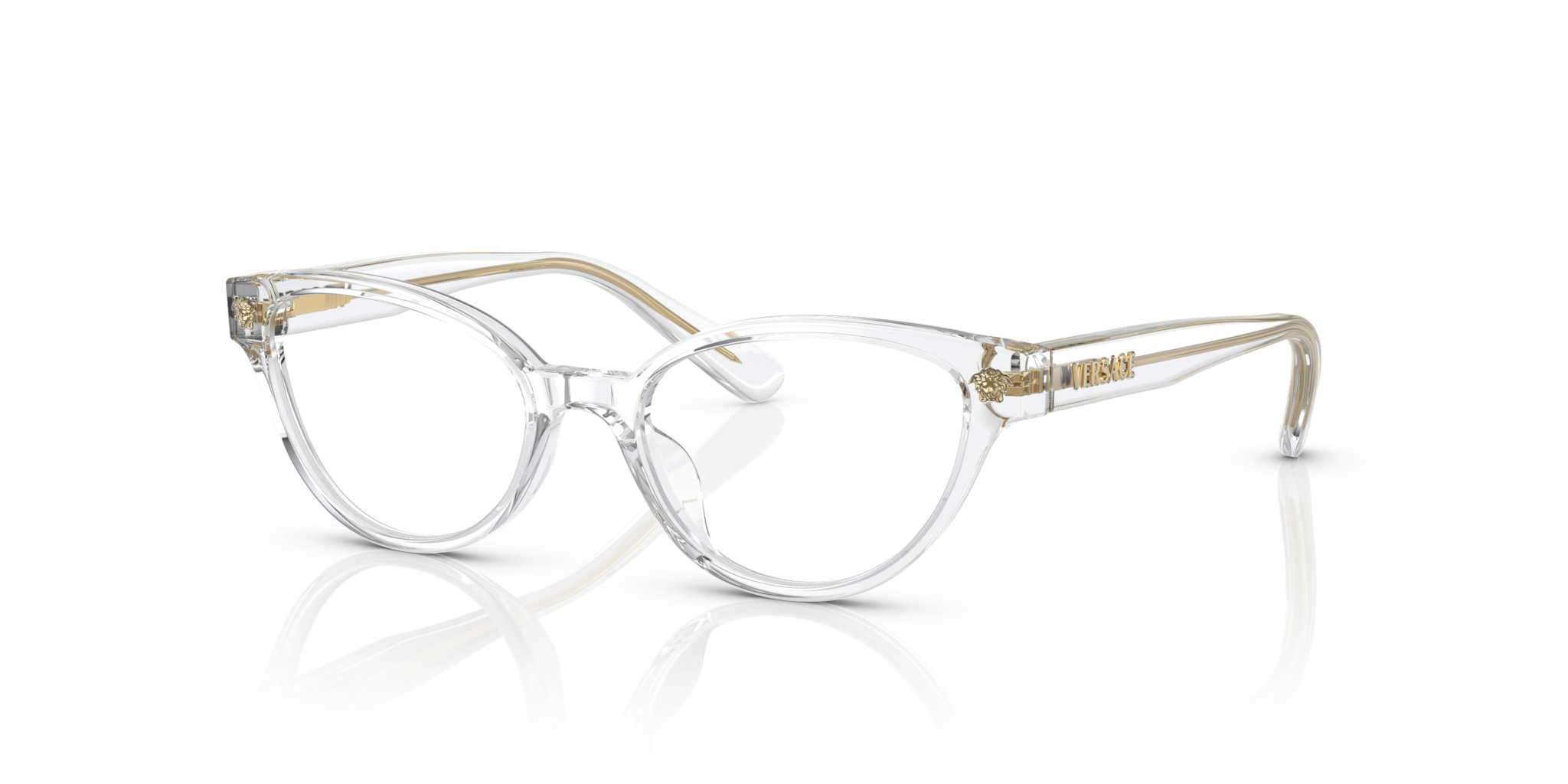 Occhiali da Sole Versace 0VK3322U Crystal Donna | Eleganza Trasparente