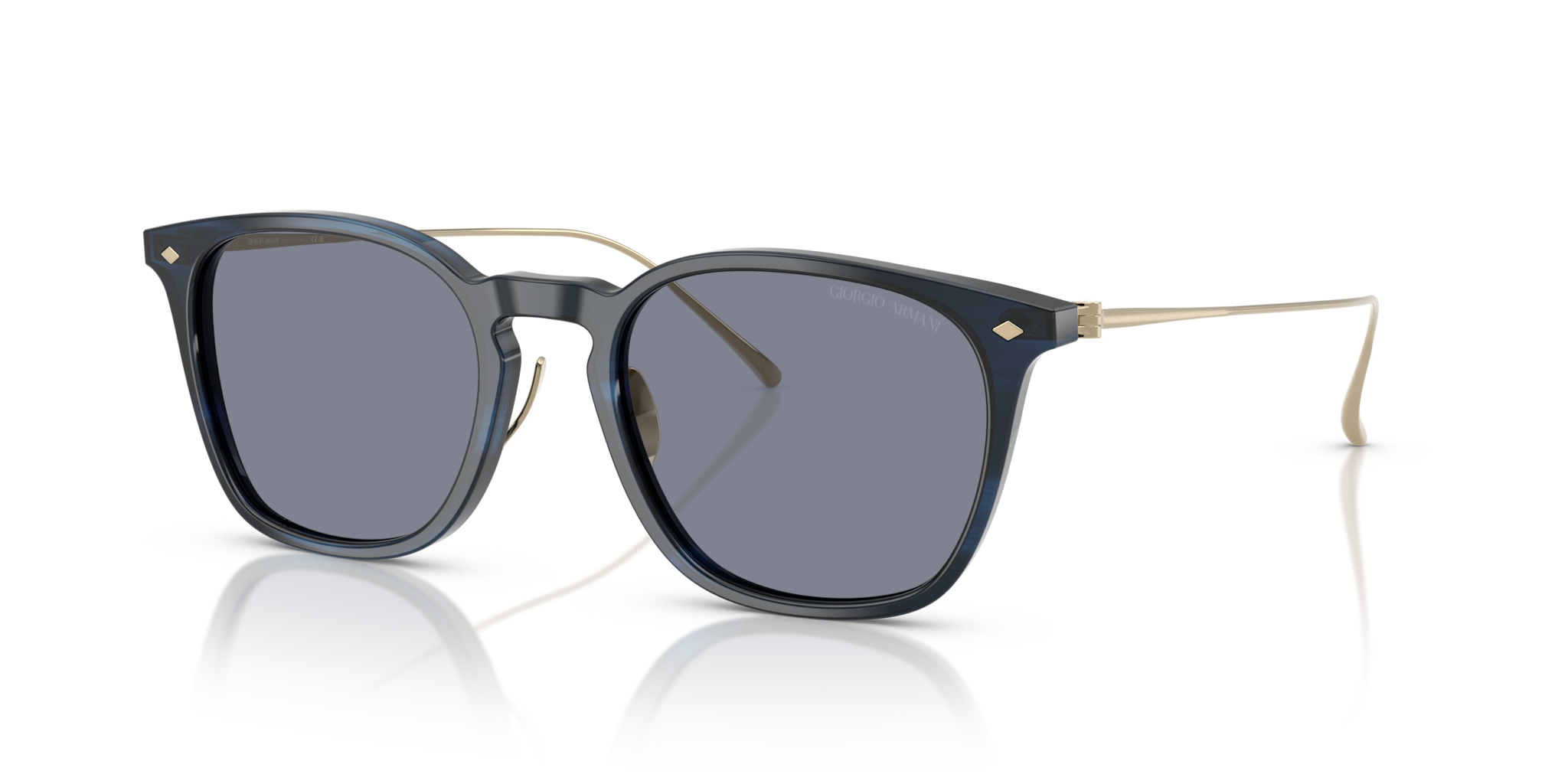Occhiali da Sole Uomo Giorgio Armani 0AR8226T Striped Blue