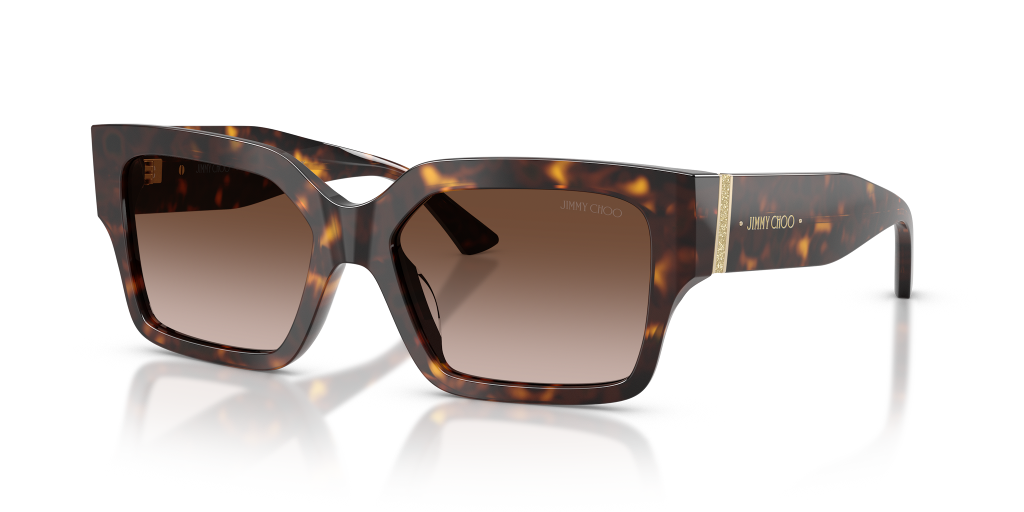 Occhiali da Sole Jimmy Choo JC5058JU Havana Donna - Stile Inconfondibi