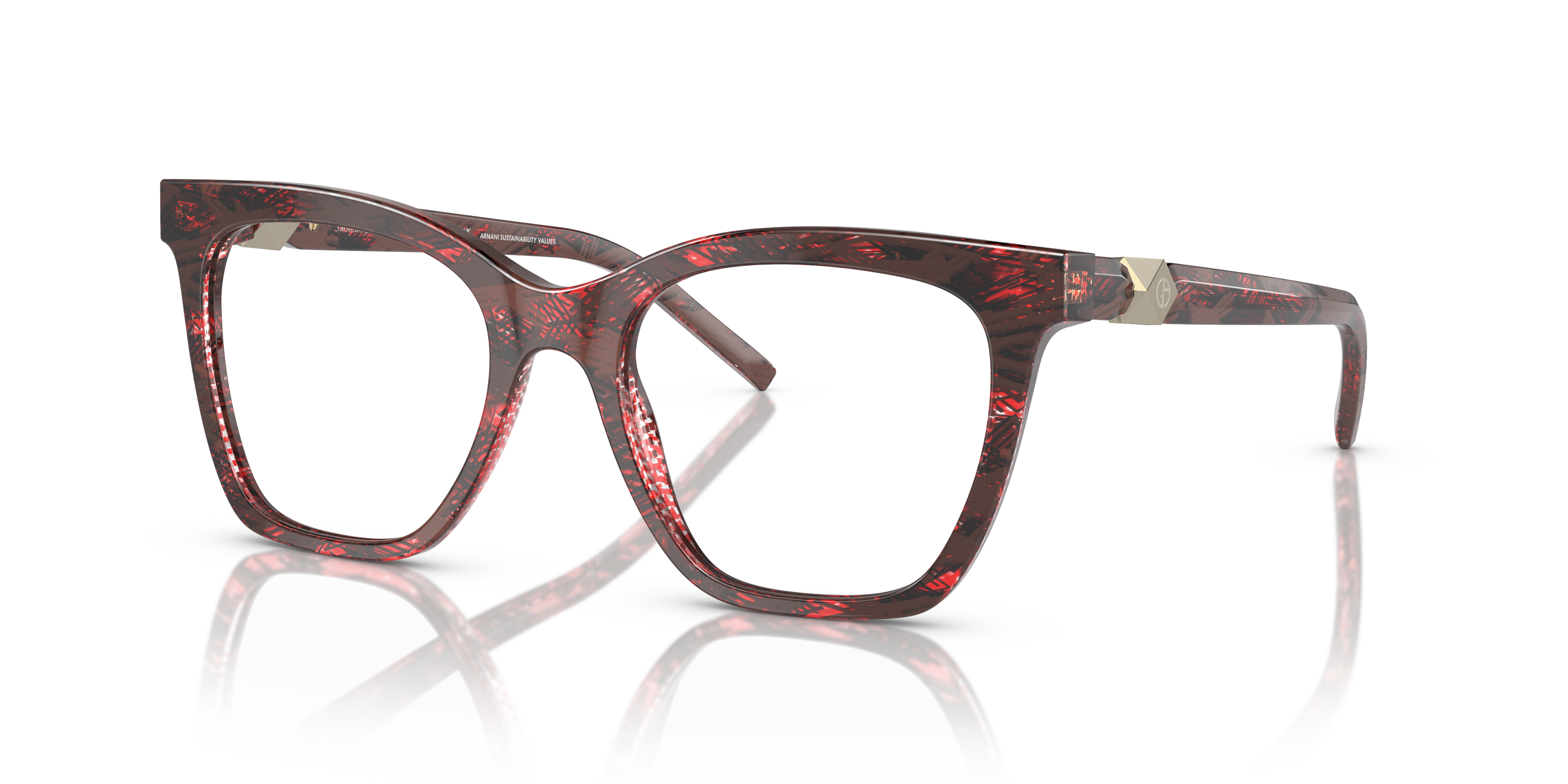 Occhiali da Vista Donna Giorgio Armani 0AR7238 Red Havana