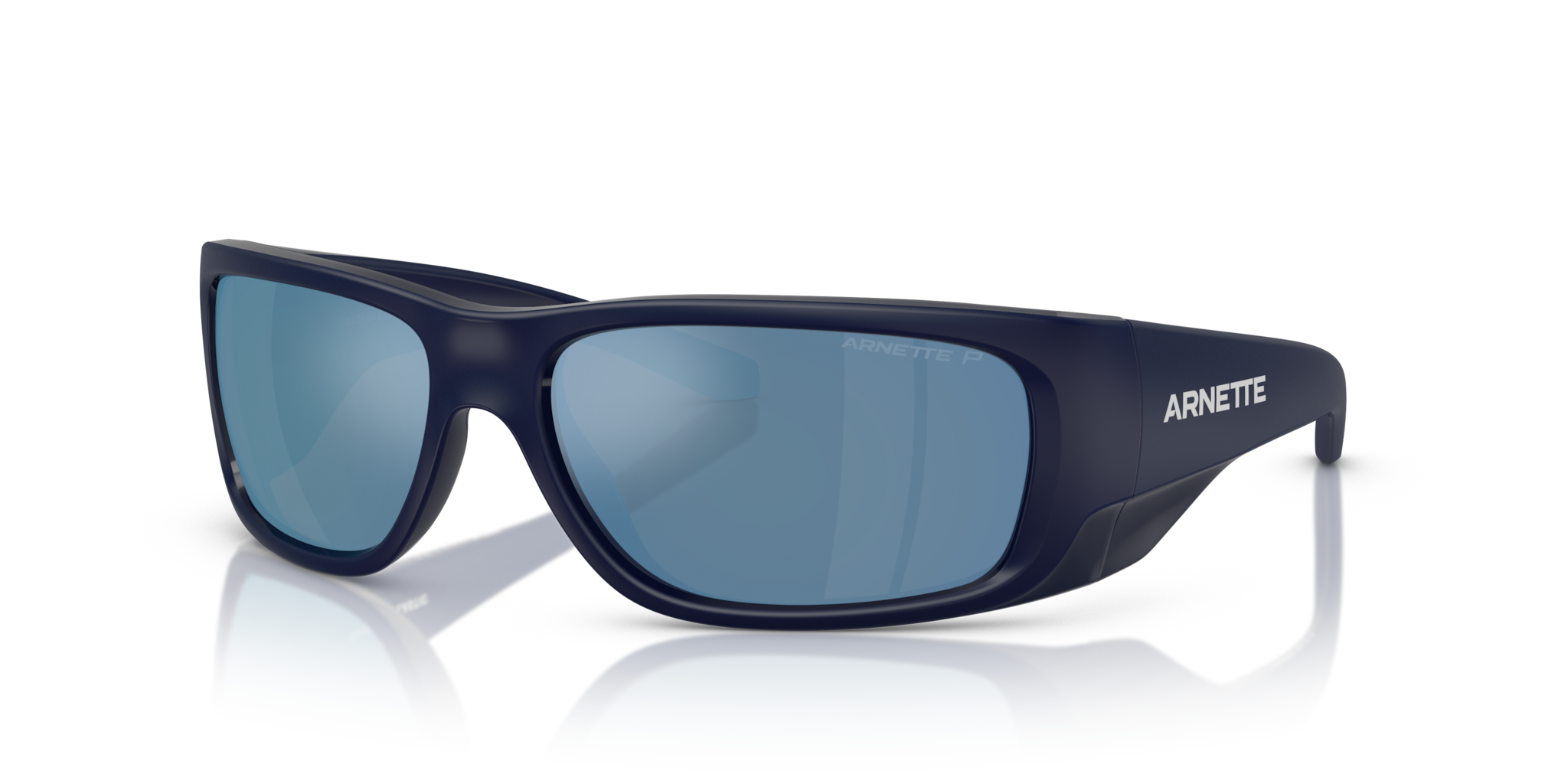Occhiali da Sole Arnette Uomo Flipside Dark Blue Matte Top/Shiny