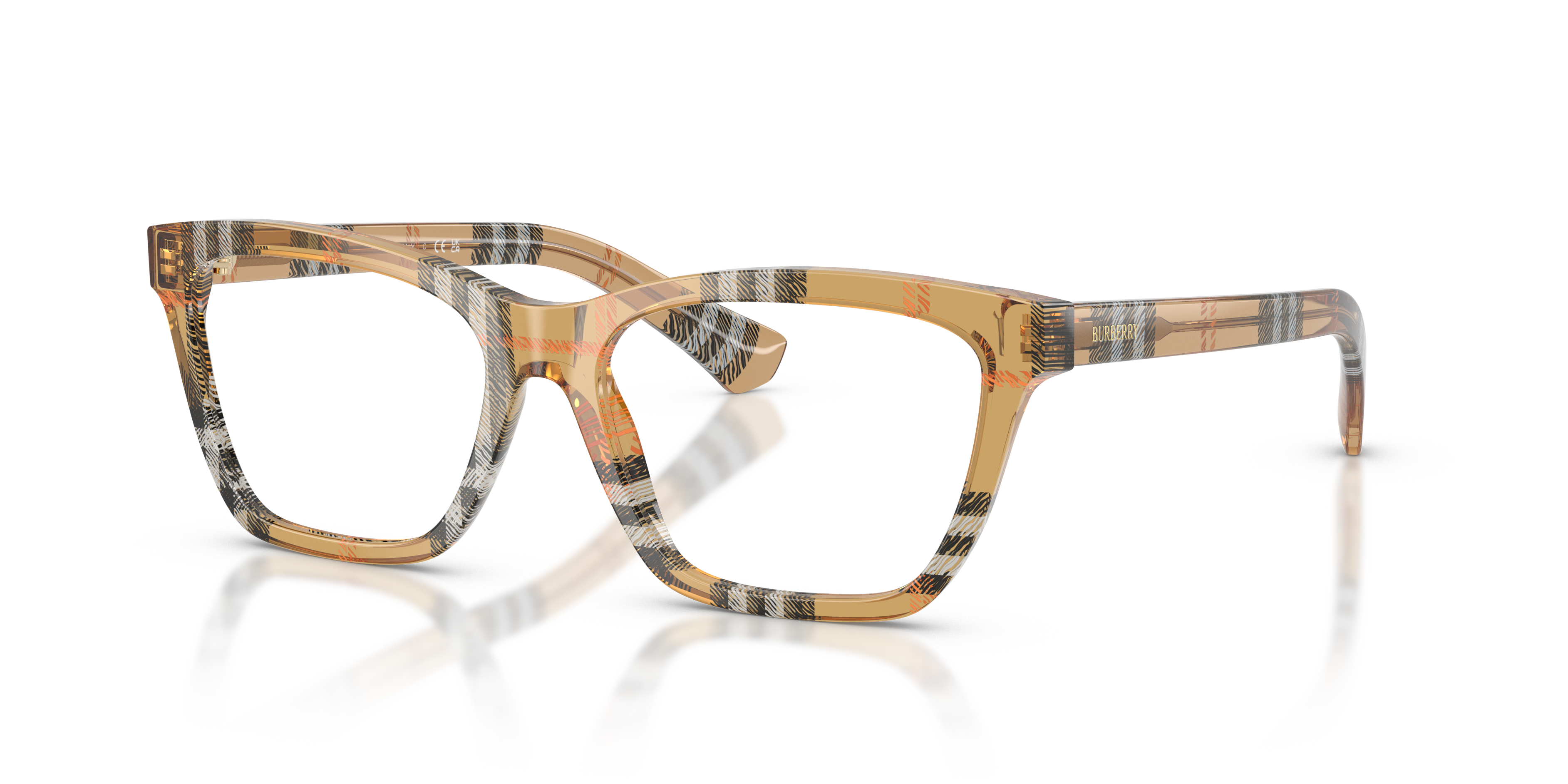 Occhiali da Vista Burberry 0BE2440 Donna | Stile Iconico Check Sand