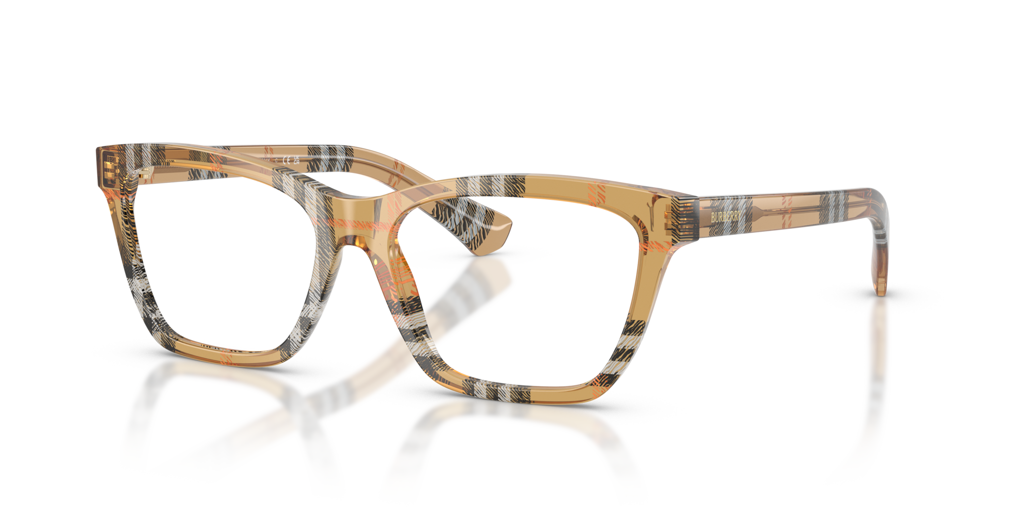 Occhiali da Vista Burberry 0BE2440 Donna | Stile Iconico Check Sand