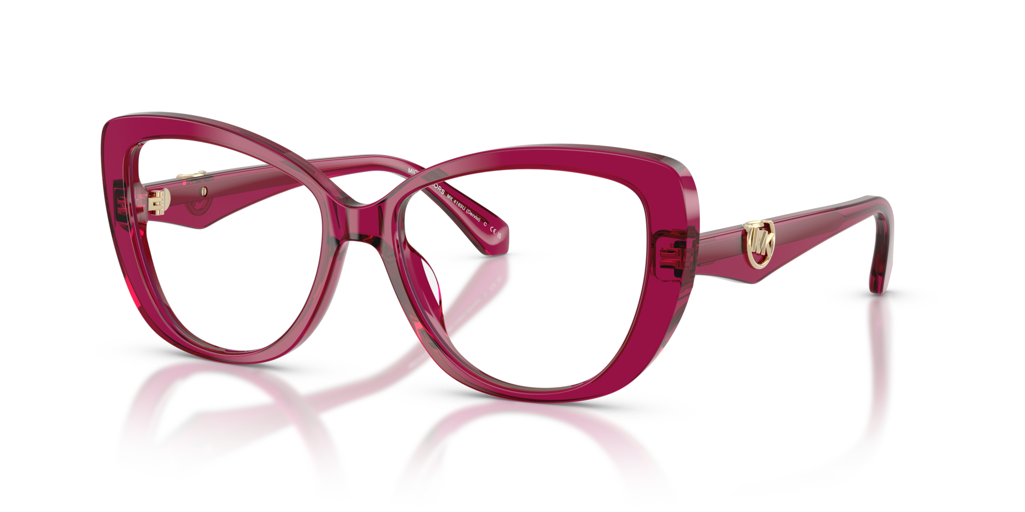 Occhiali da Vista Michael Kors 0MK4163U Donna - Prugna Trasparente