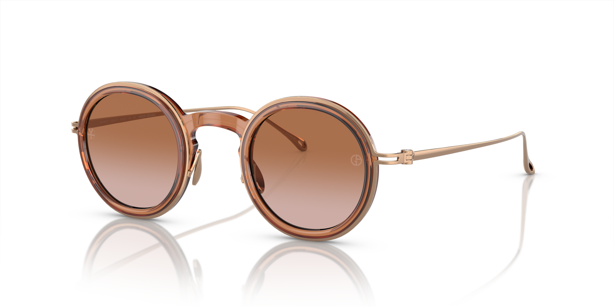 Occhiali da Sole Uomo Giorgio Armani AR6147T Marrone Trasparente