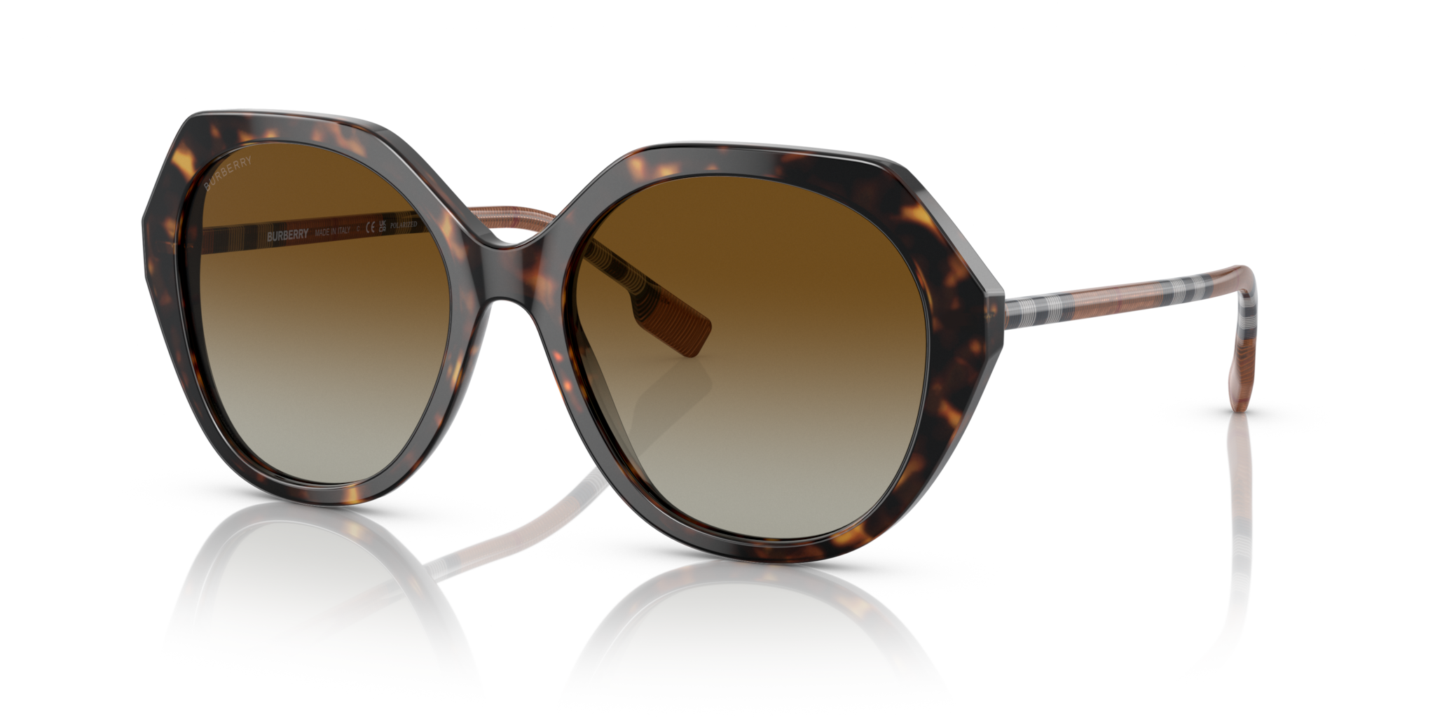 Occhiali da Sole Donna Burberry Vanessa 0BE4375 Dark Havana