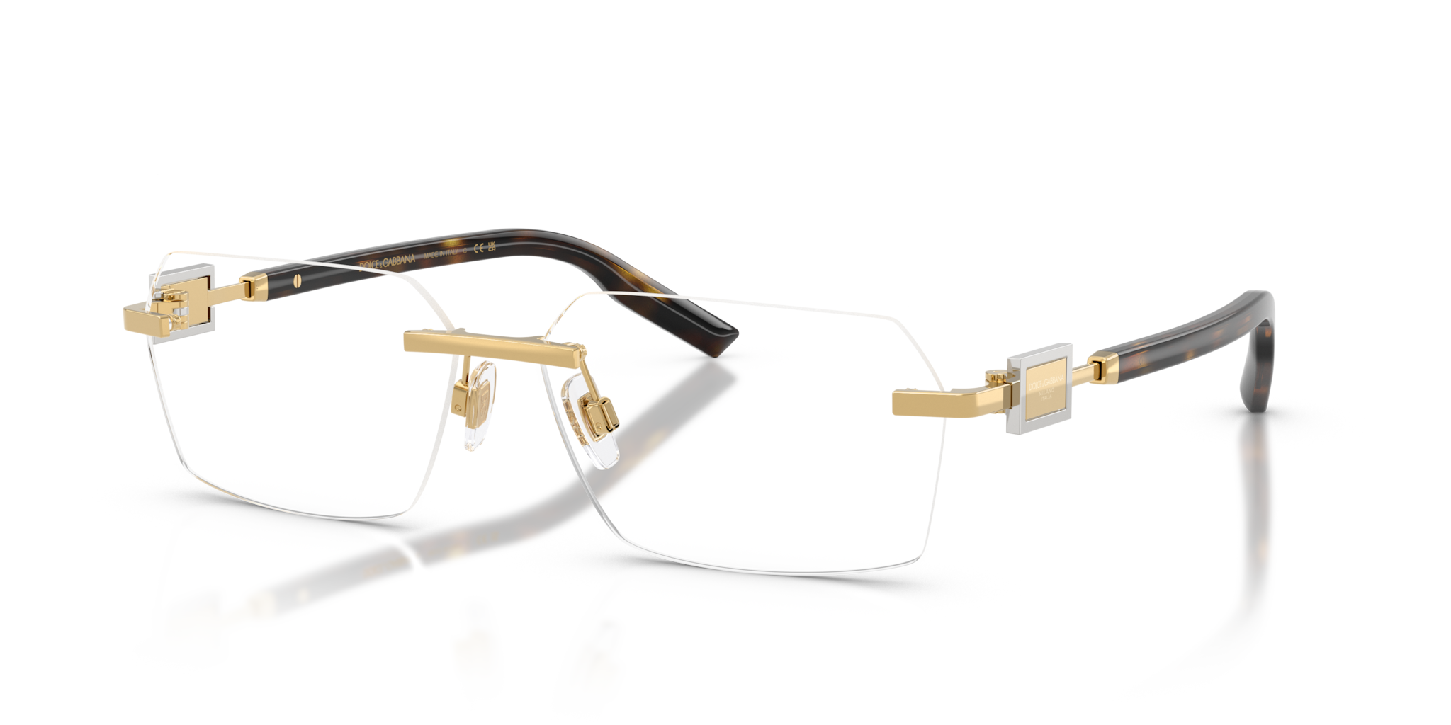 Occhiali da Vista Uomo Dolce&Gabbana 0DG1361 Oro | Stile Italiano