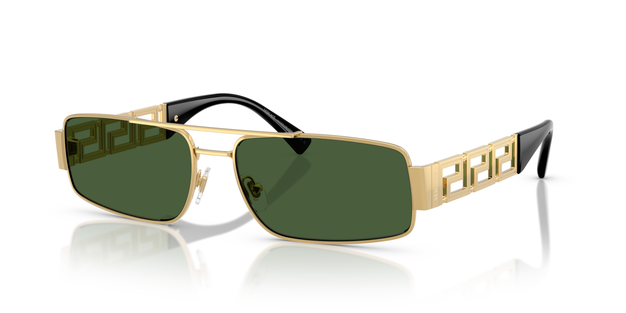 Occhiali da Sole Versace VE2257 Uomo Oro | Eleganza e Stile Autentico