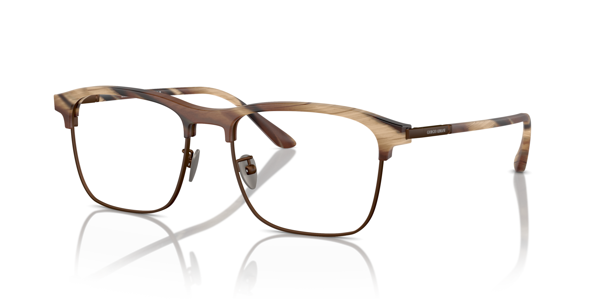 Occhiali da Vista Uomo Giorgio Armani 0AR7262 Marrone Corno