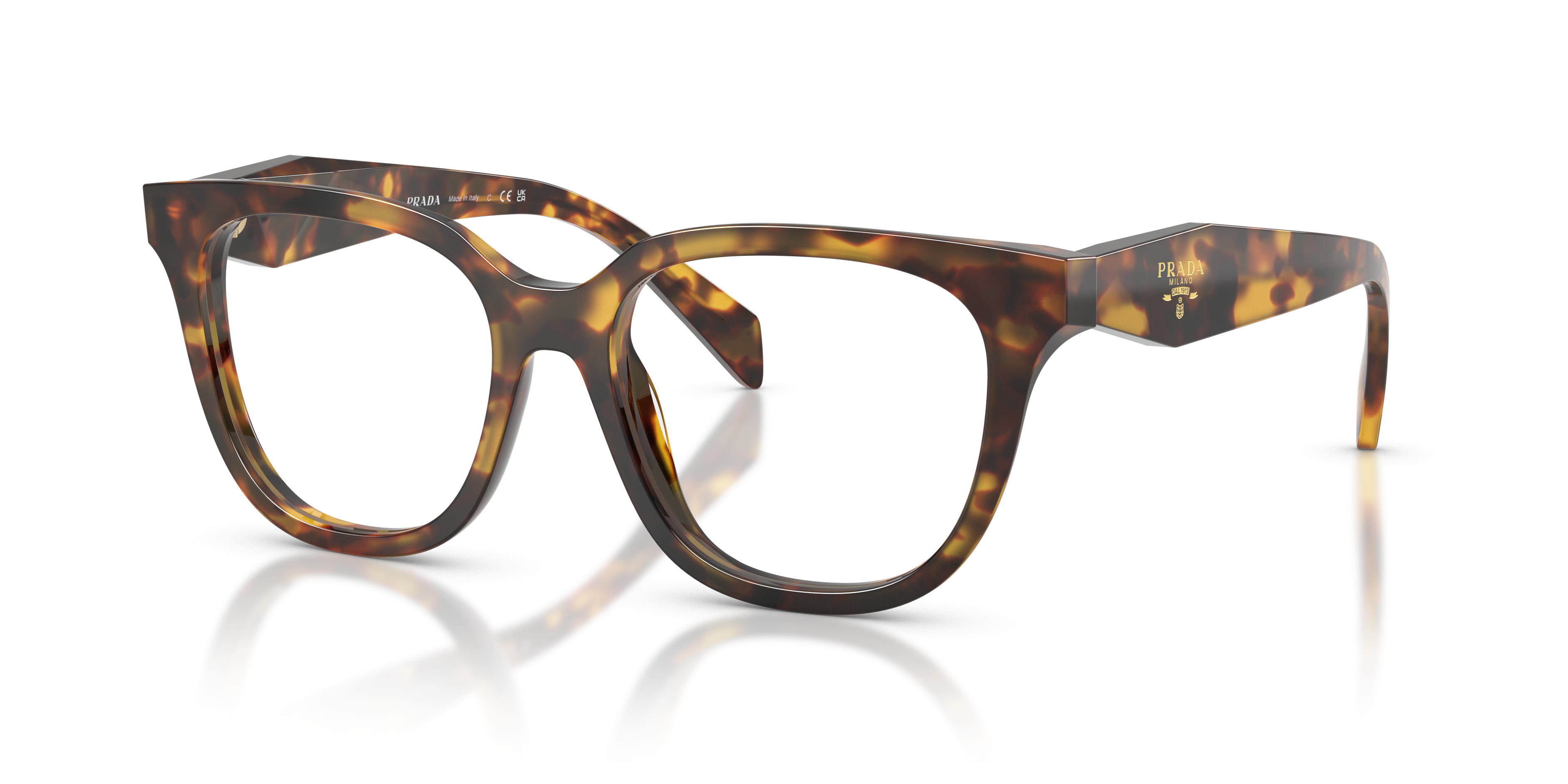 Occhiali da Vista Prada 0PR C11V Donna Honey Tortoise