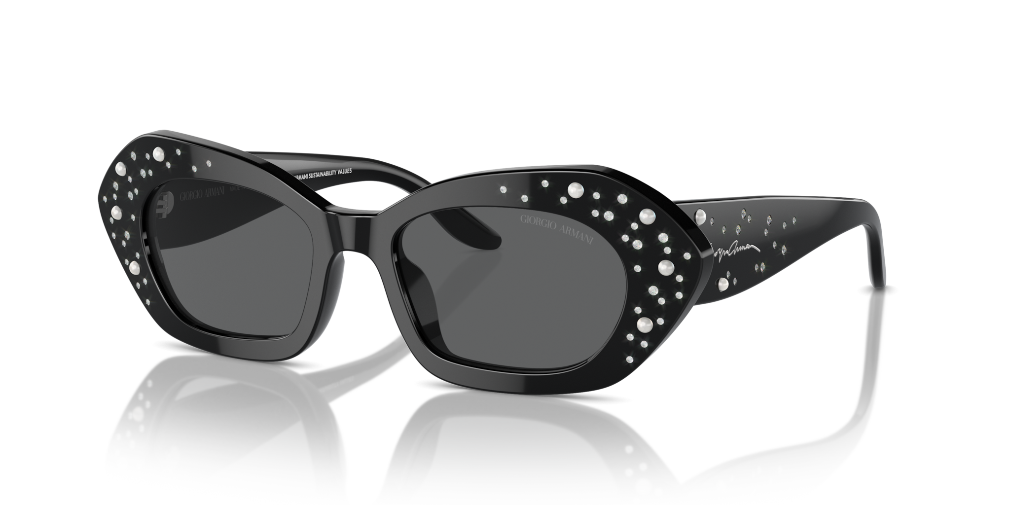 Occhiali da sole donna Giorgio Armani neri - Modello AR8213BU