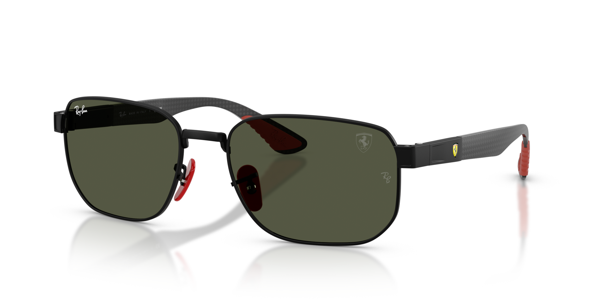 Occhiali da Sole Ray-Ban RB8329M Scuderia Ferrari Nero Opaco | Origina