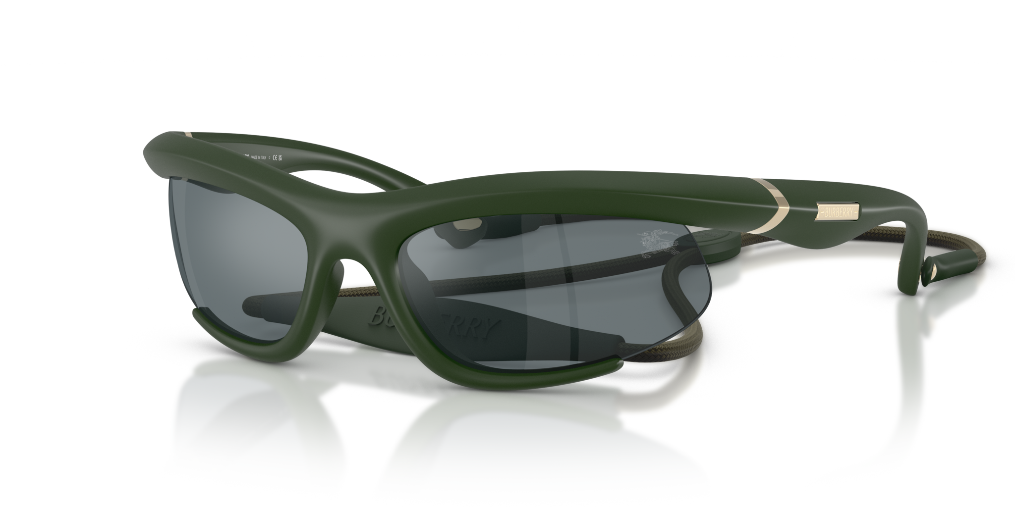 Occhiali da Sole Donna Burberry 0BE4462 Rubber Green