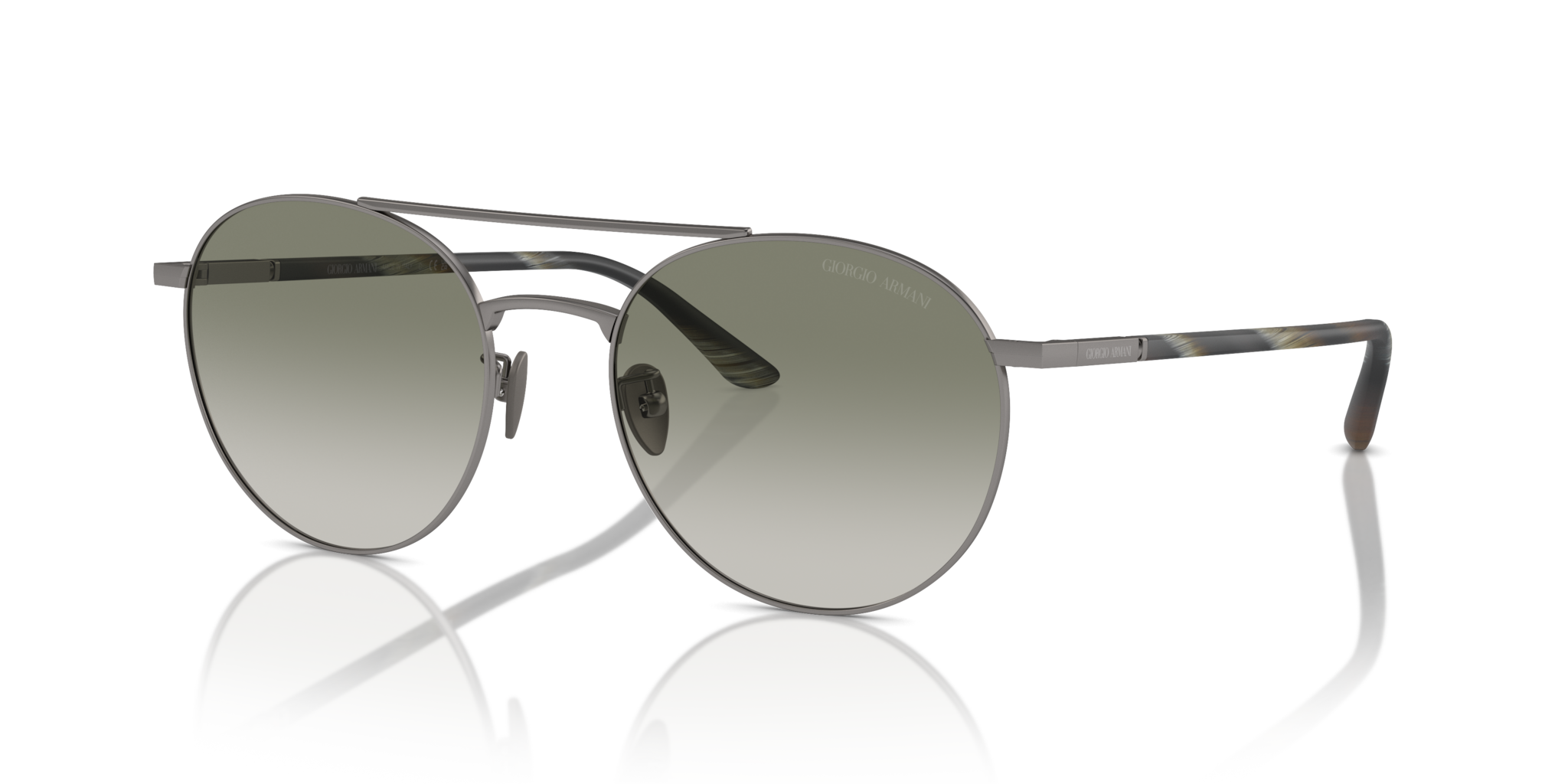 Occhiali da Sole Uomo Giorgio Armani AR6156 Matte Gunmetal Originali
