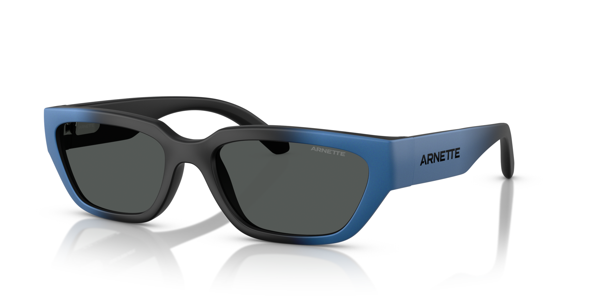 Occhiali da Sole Arnette Curbside Uomo 0AN4350 Matte Black Gradient Bl