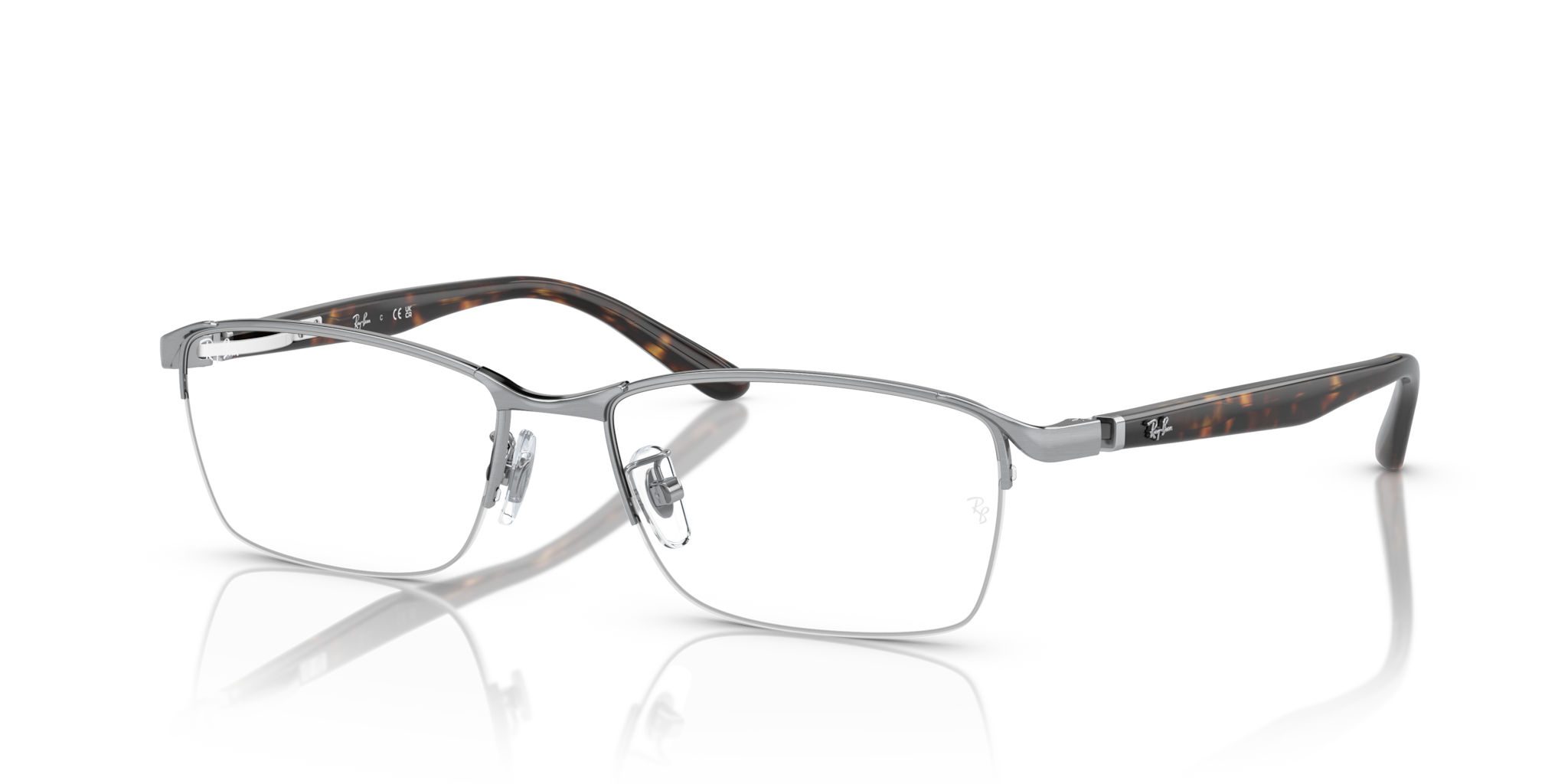 Occhiali da Vista Ray-Ban Uomo 0RX6501D Silver | Eleganza Moderna