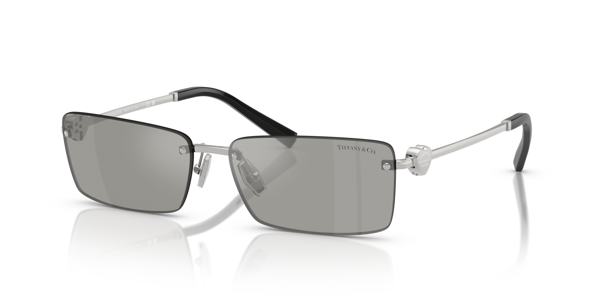 Occhiali da Sole Tiffany TF3108B Silver Originali - Spedizione Veloce