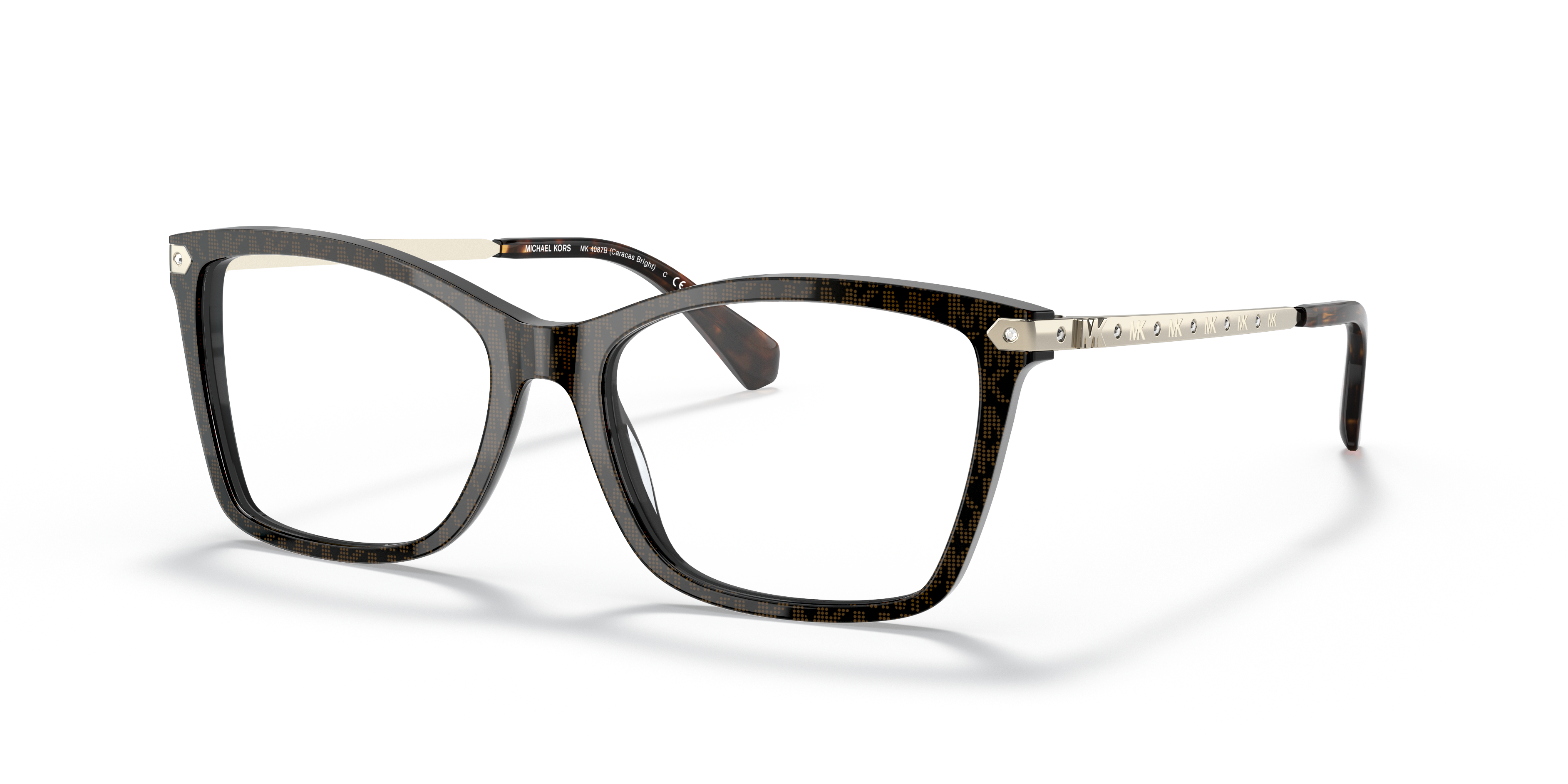 Occhiali da vista Michael Kors donna 0MK4087B Caracas Bright Marrone