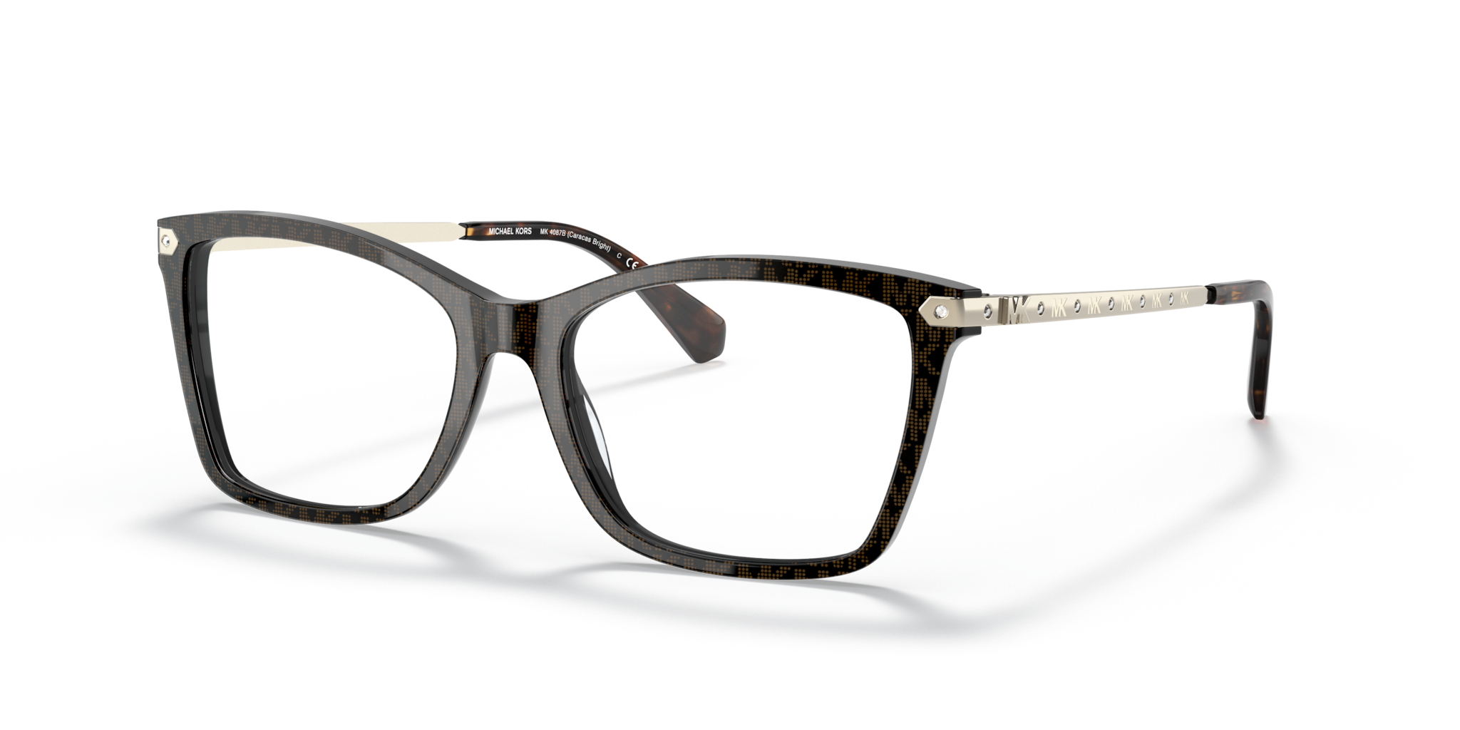 Occhiali da vista Michael Kors donna 0MK4087B Caracas Bright Marrone