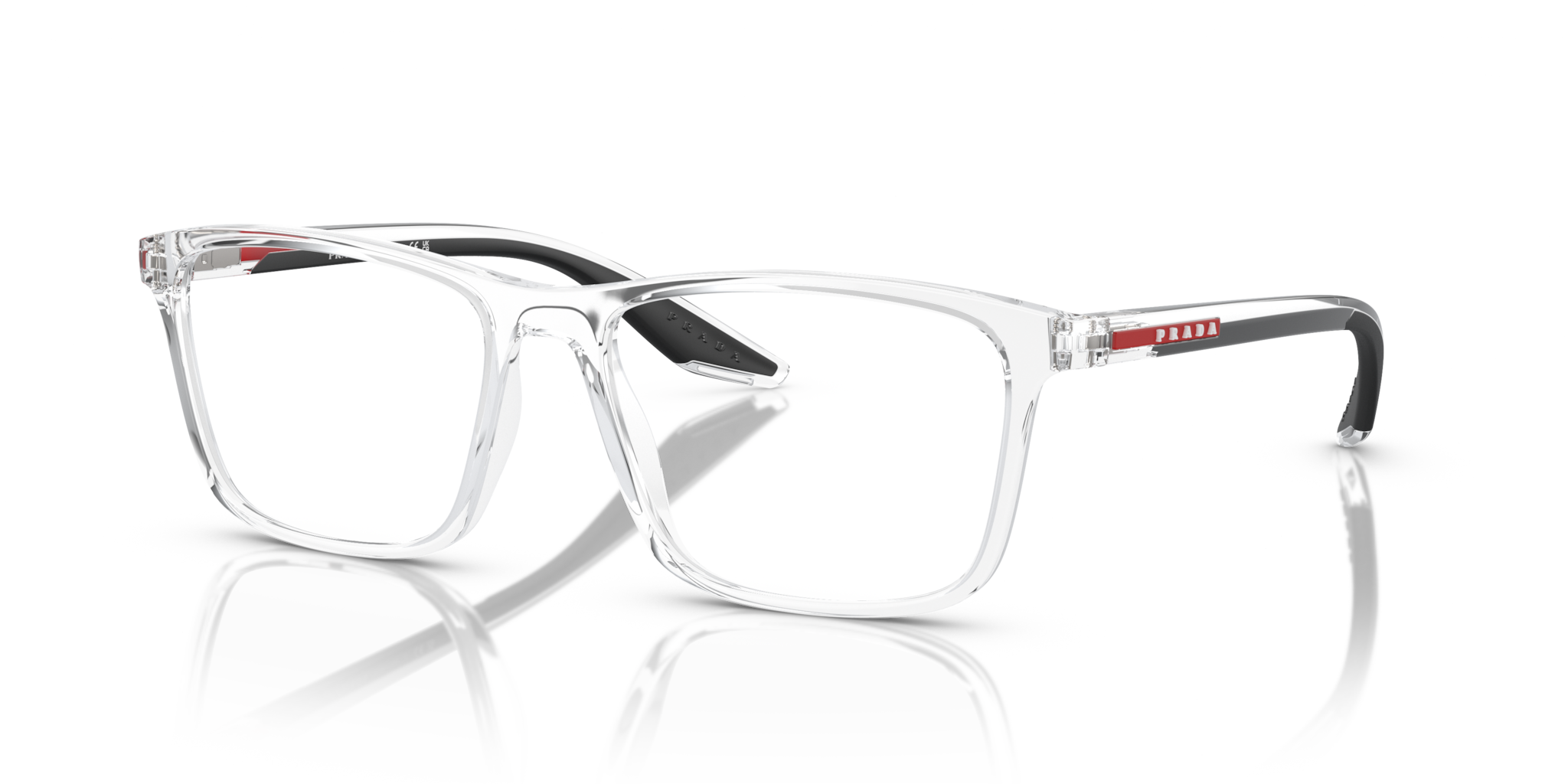 Prada Linea Rossa 0PS 01QV - Occhiali da Vista Uomo Crystal