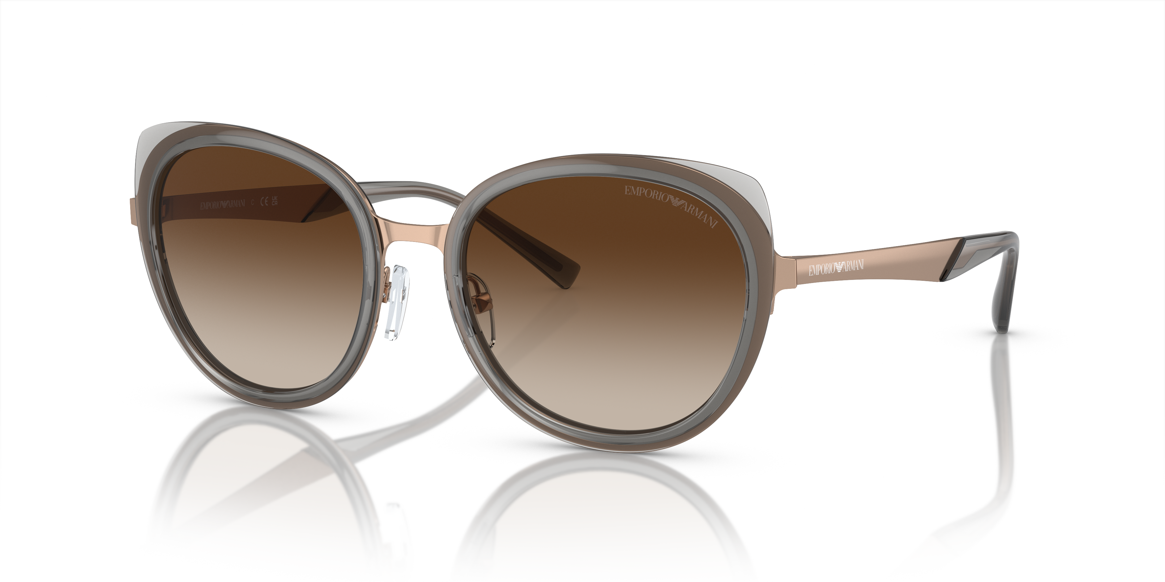Occhiali da sole donna Emporio Armani EA2146 Shiny Rose Gold