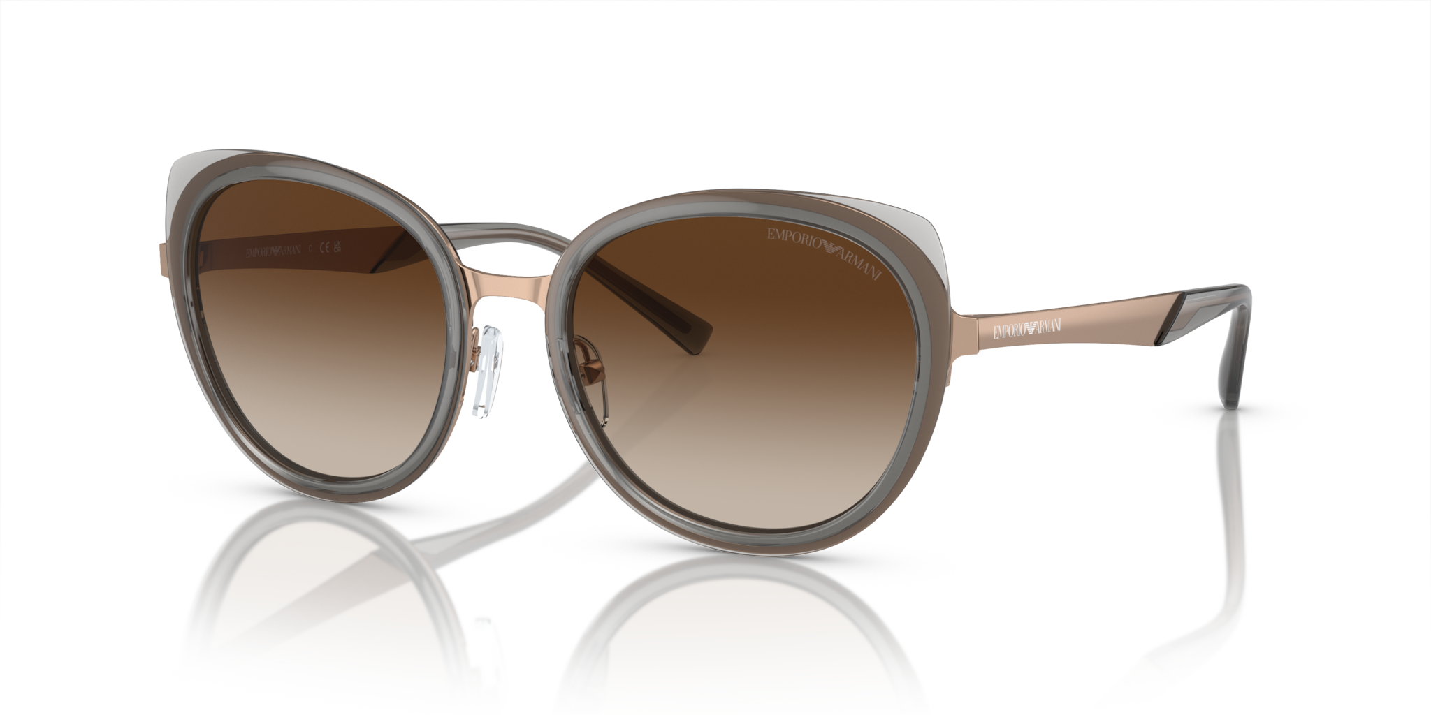 Occhiali da sole donna Emporio Armani EA2146 Shiny Rose Gold