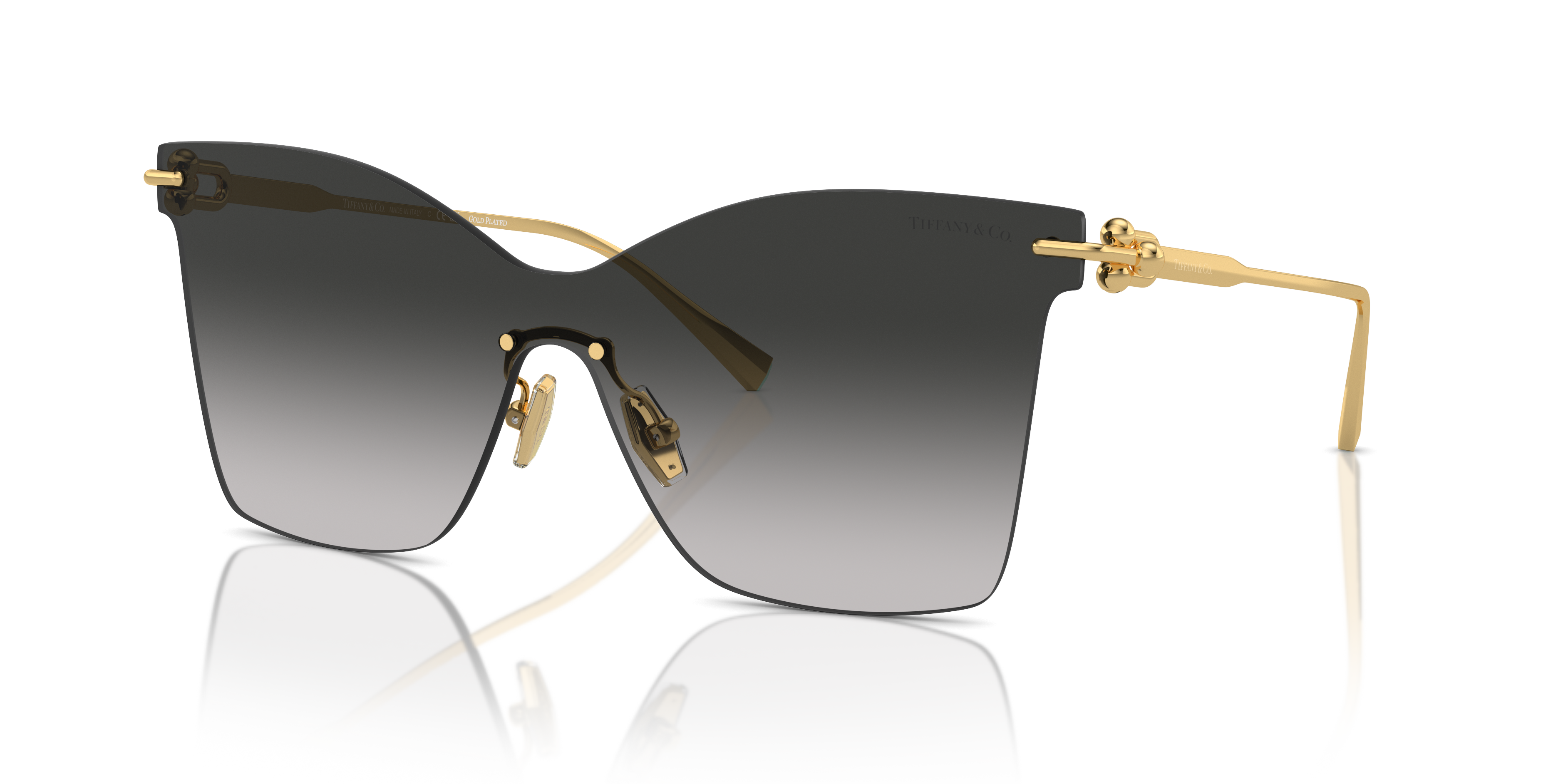 Occhiali da sole Tiffany TF3103K donna Gold Plated | Originali