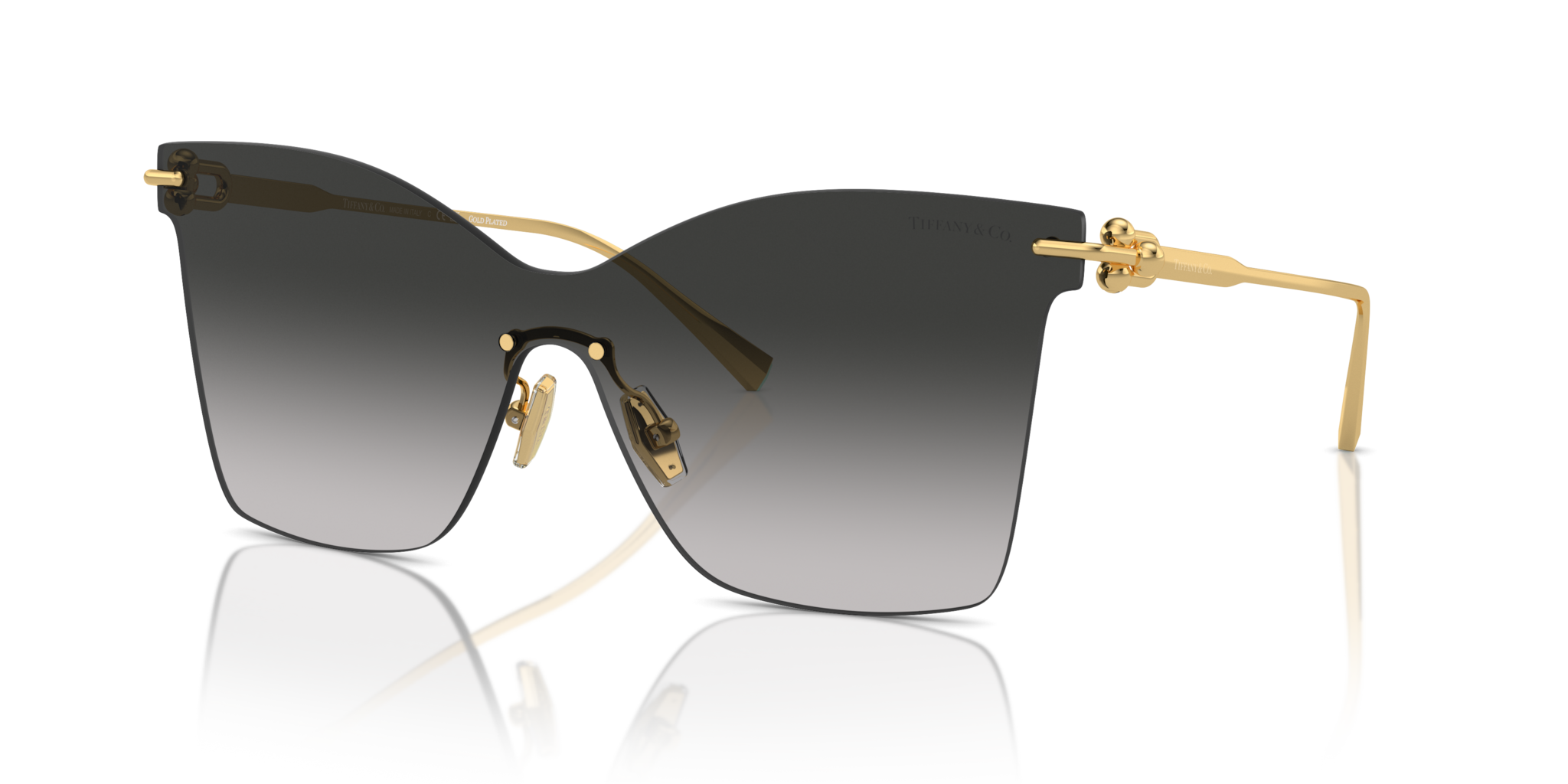 Occhiali da sole Tiffany TF3103K donna Gold Plated | Originali