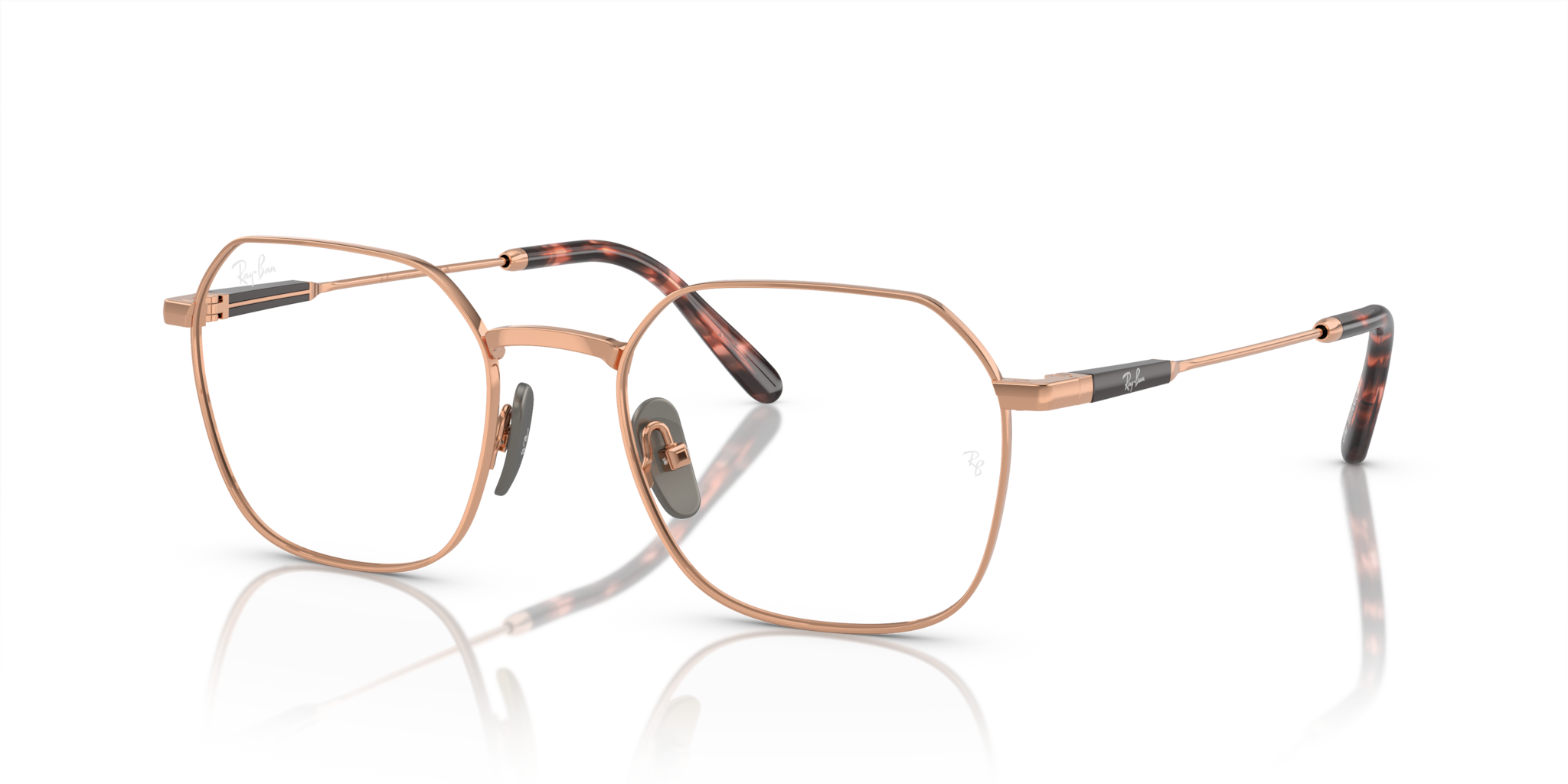 Occhiali da Vista Ray-Ban Jim Titanium Light Brown 0RX8794