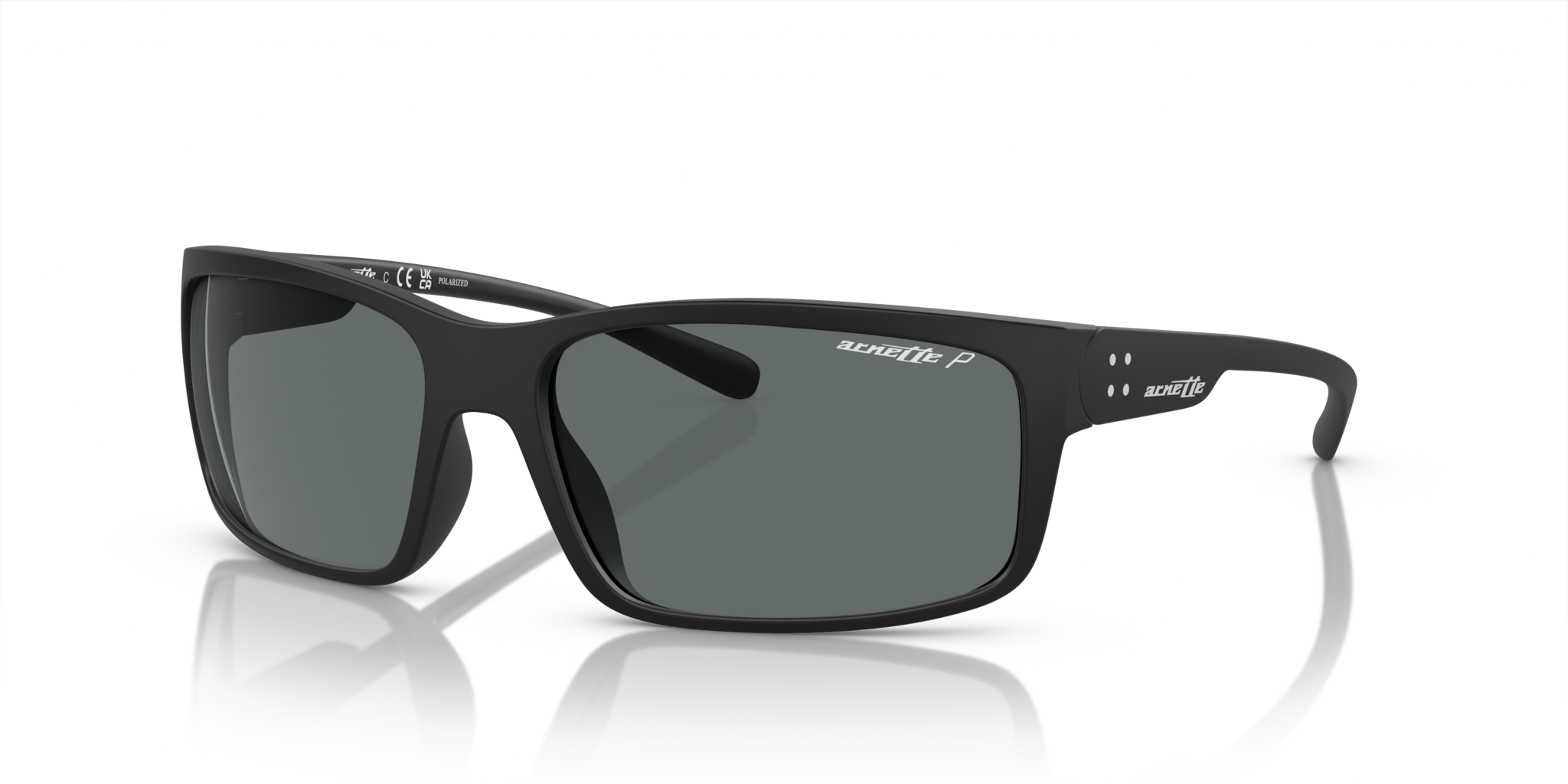 Occhiali da Sole Arnette Fastball 2.0 Neri Uomo - Modello 0AN4242
