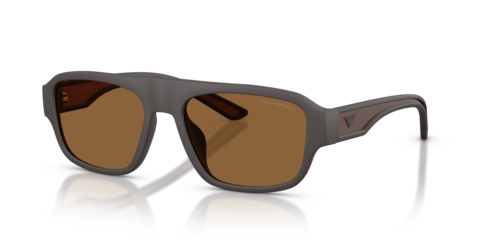Occhiali da Sole Uomo Emporio Armani EA4266U Marrone Opaco