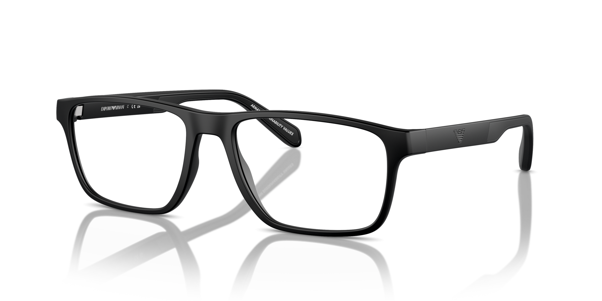 Occhiali da Vista Uomo Emporio Armani 0EA3233 Nero Opaco