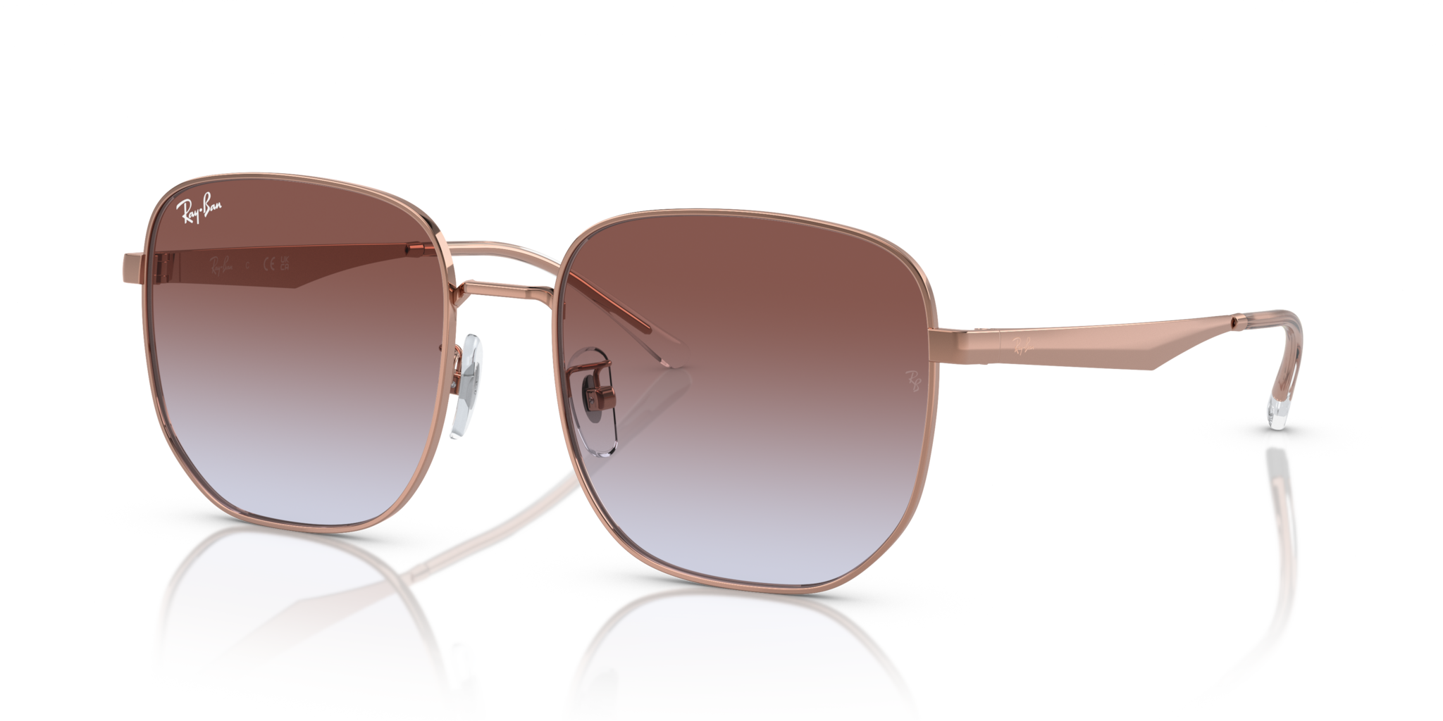 Occhiali da Sole Ray-Ban RB3713D Rose Gold | Originali Unisex