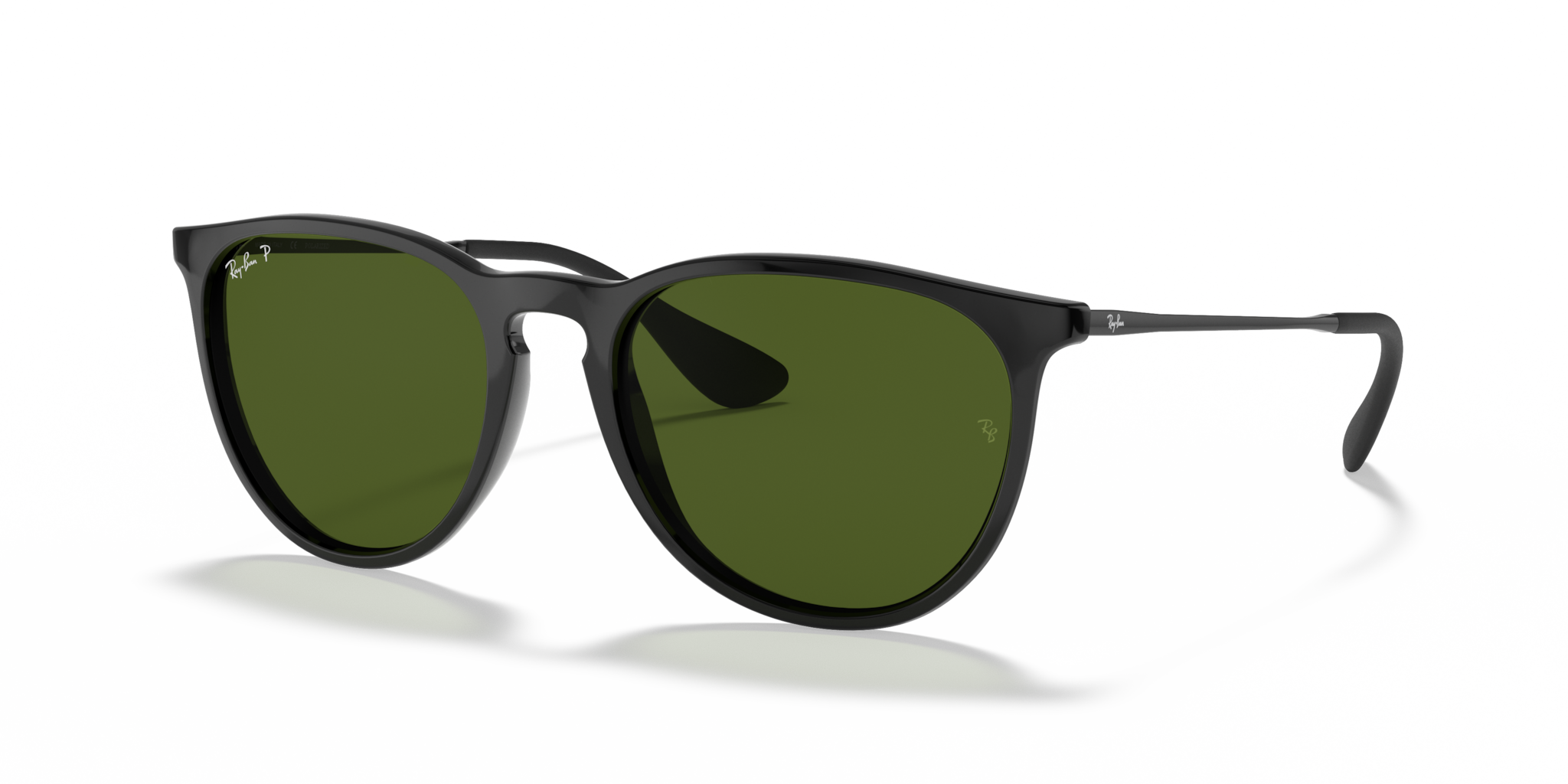 WOMEN'S SUNGLASSES RAY-BAN RB 4171F ERIKA (F) 601/2P BLACK SIZE 54 