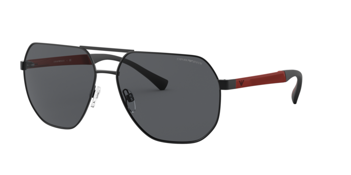 Occhiali da Sole Uomo Emporio Armani EA2099D Nero Opaco Originali