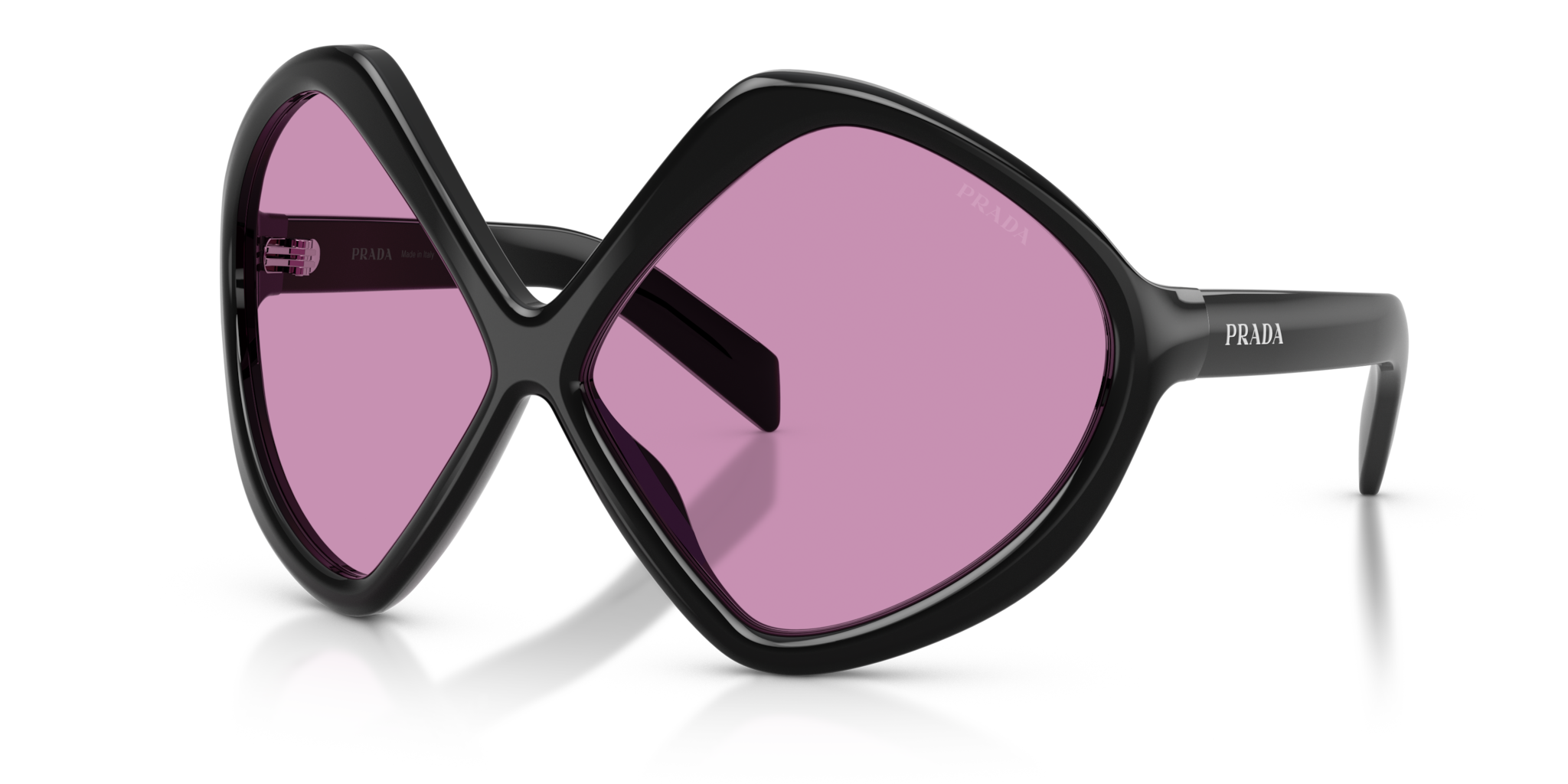 Occhiali da Sole Donna Prada PR B21S Neri Originali | Stile Iconico