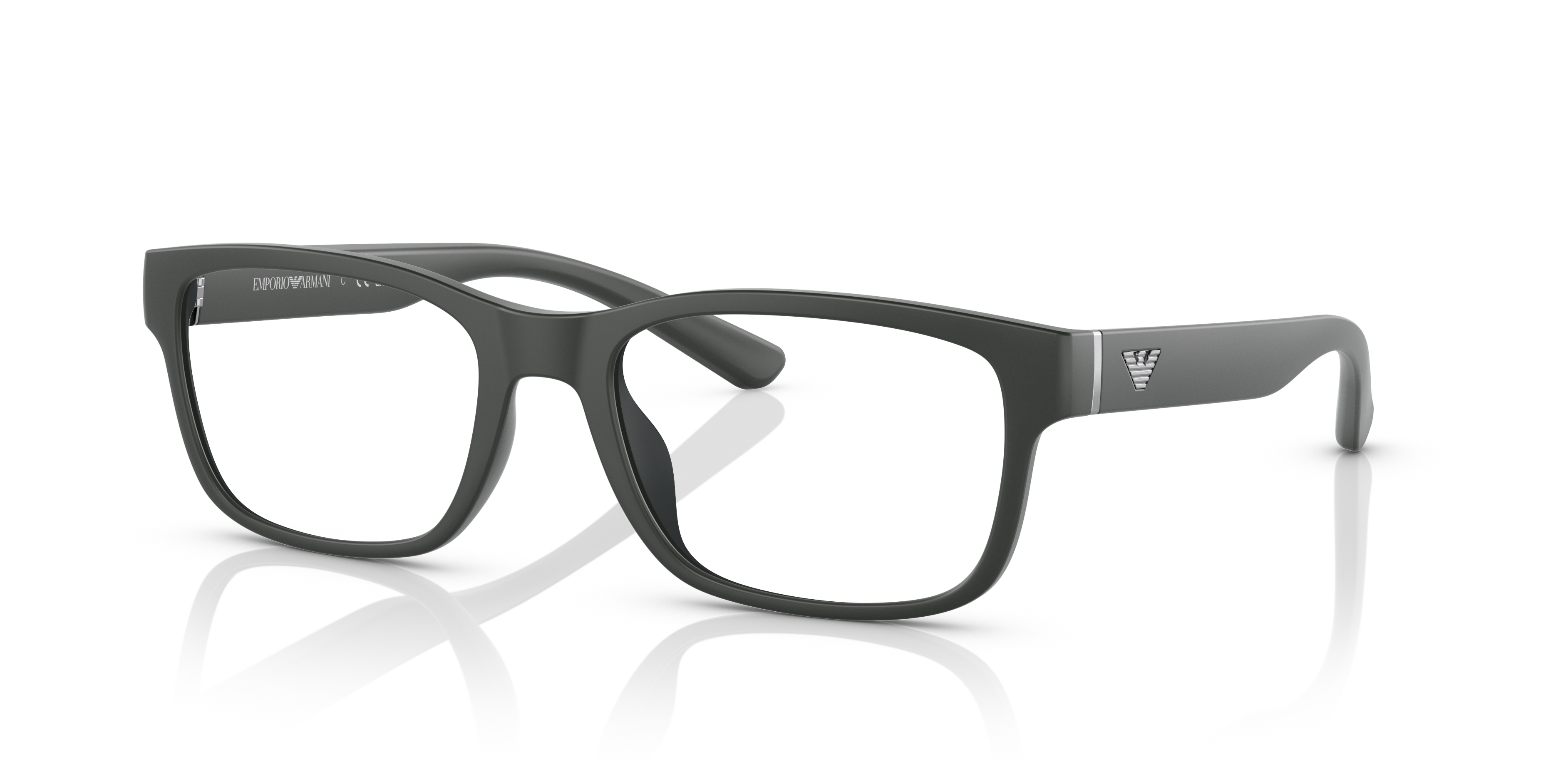 Occhiali da Vista Uomo Emporio Armani 0EA3201U Grigio Opaco
