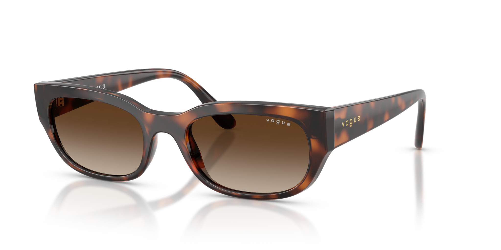 Occhiali da sole donna Vogue VO5669S Total Dark Havana