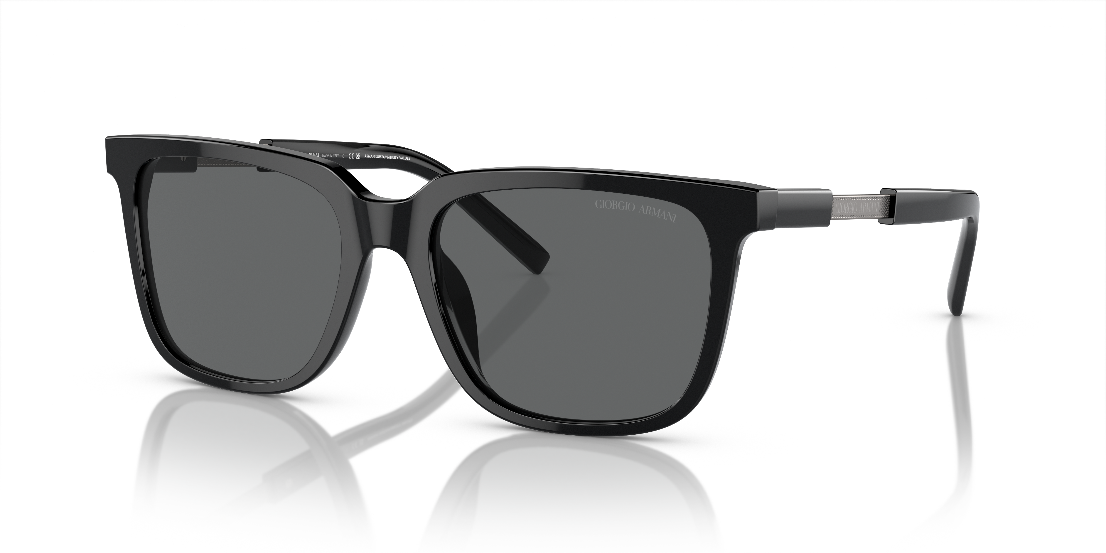 Occhiali da Sole Giorgio Armani Uomo AR8202U Neri | Eleganza Iconica