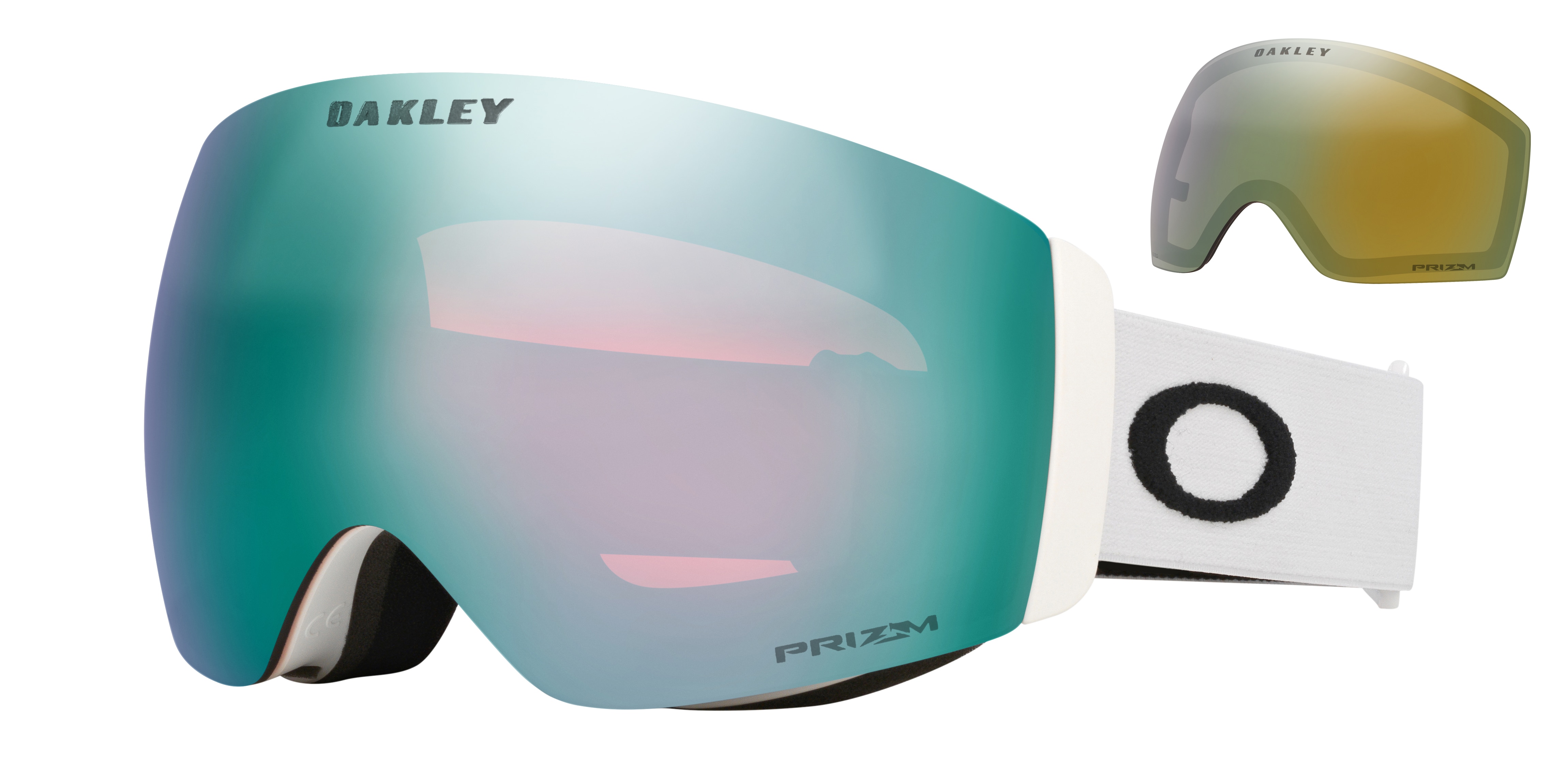Oakley FLIGHT DECK PRO M síszemüveg (Mattfehér)