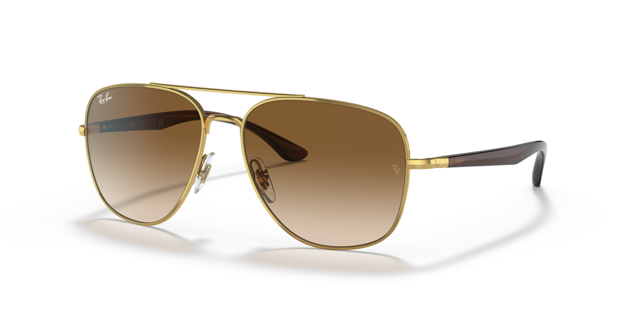 Ray-Ban RB3683 Arista Gold: Occhiali da Sole Unisex Originali