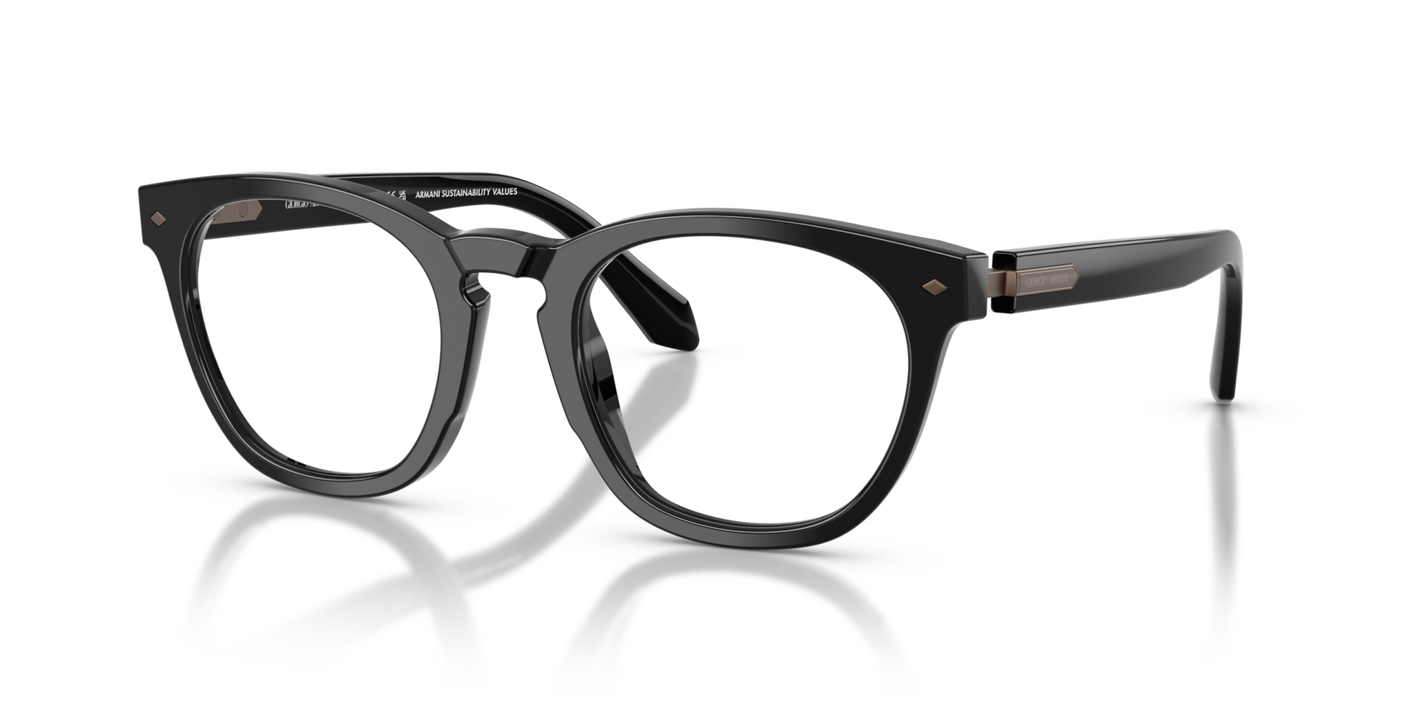 Occhiali da Vista Uomo Giorgio Armani 0AR7284 Nero - Eleganza Maschile
