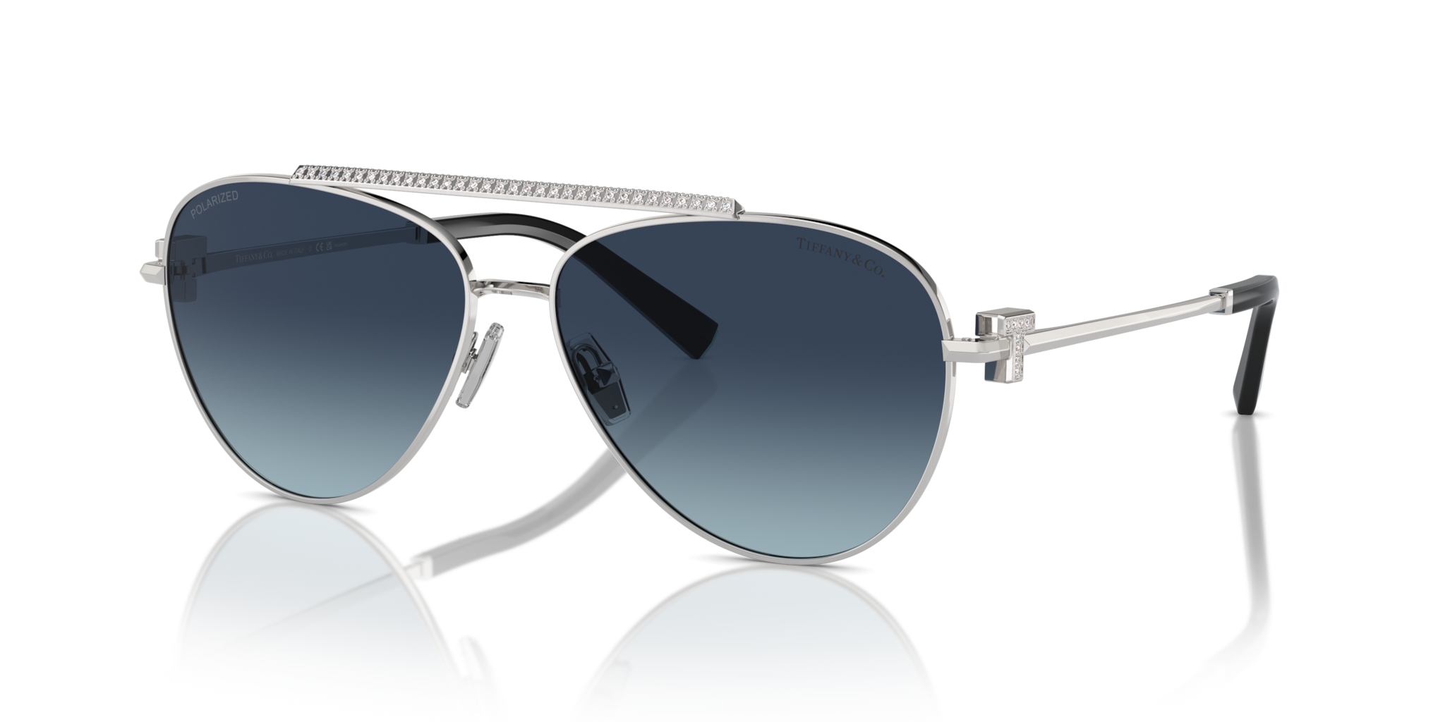 Occhiali da Sole Tiffany TF3101B Donna Argento | Icona di Stile