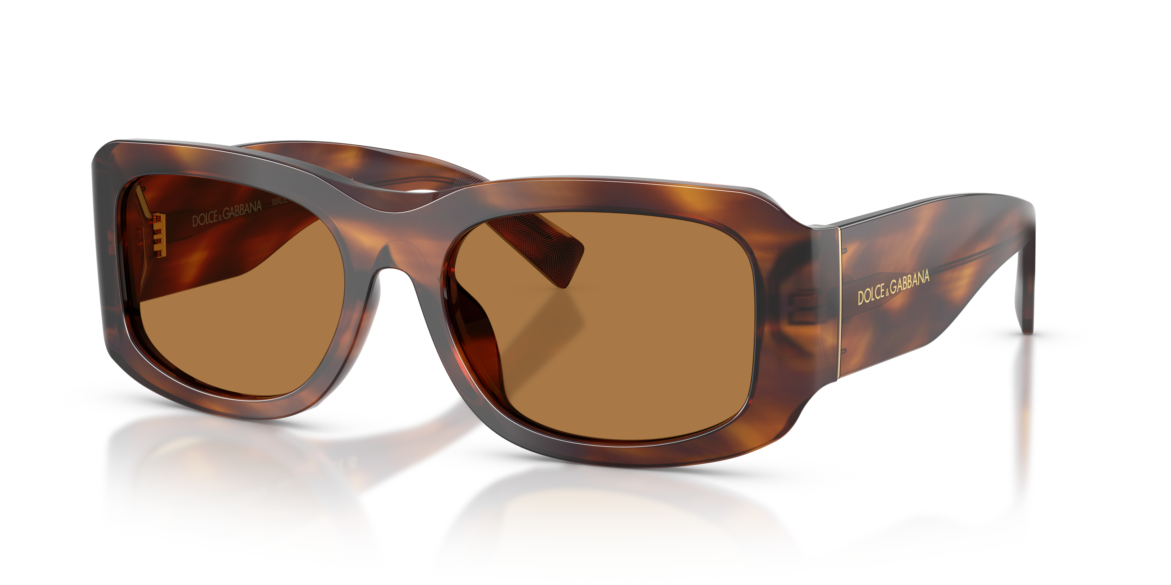 Occhiali da Sole Uomo Dolce Gabbana DG4503 Striped Tobacco Originali