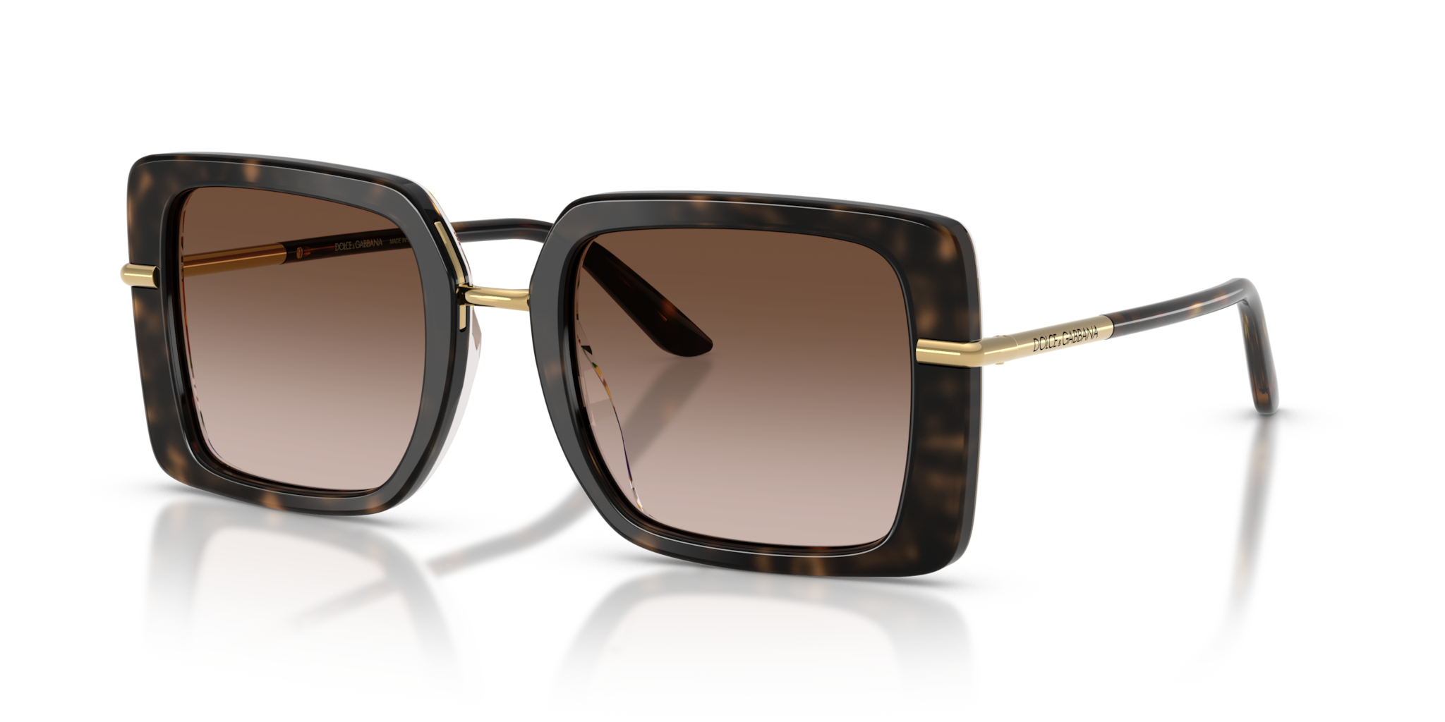 Occhiali da Sole Dolce&Gabbana DG4491 Donna Top Black On Leo | Origina